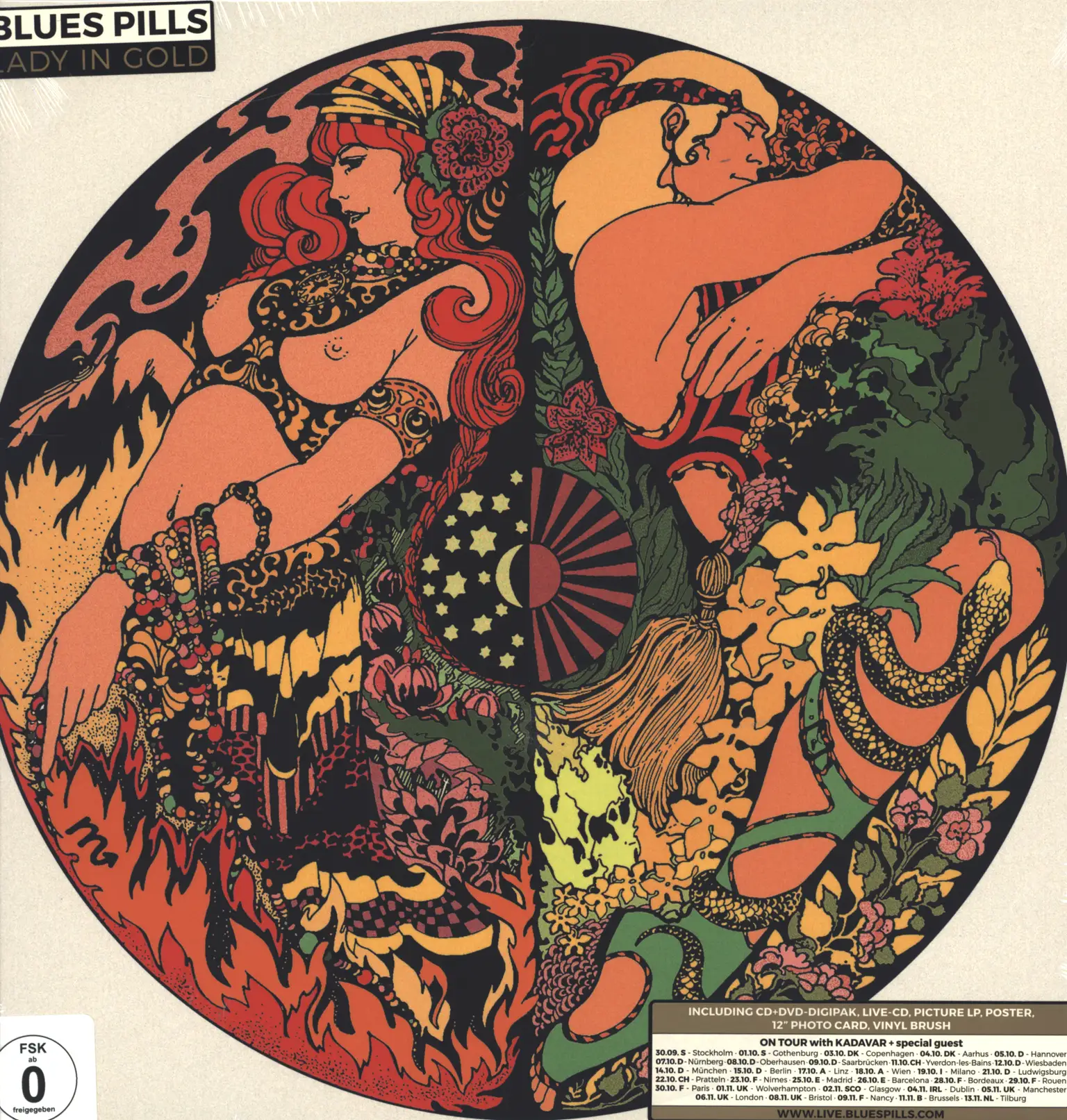 Blues Pills: Lady In Gold, 1×LP (Vinyl)