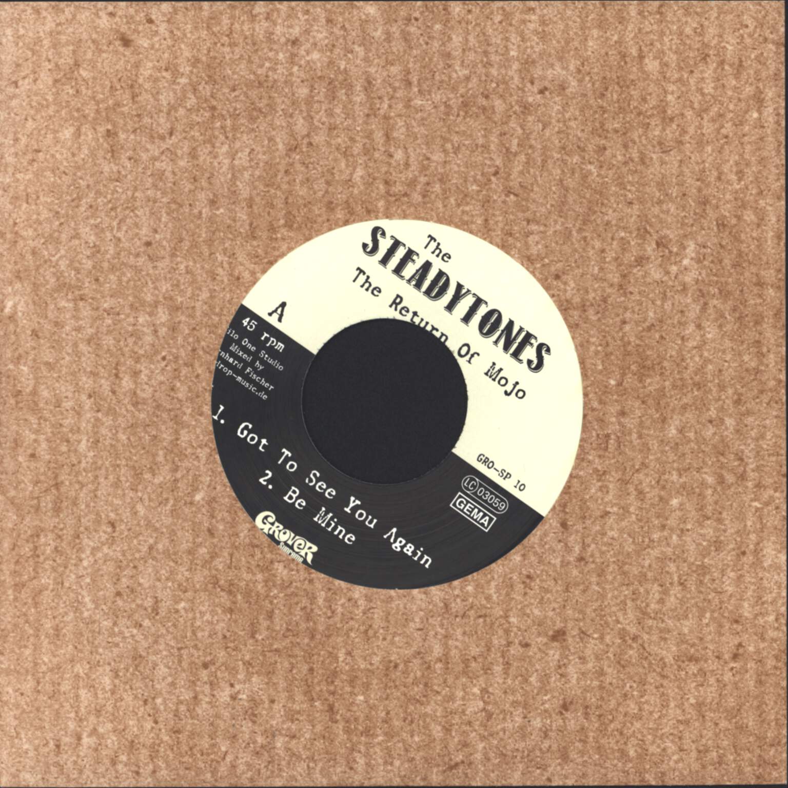 The Steadytones: The Return Of Mojo, 1×7" Single (Vinyl)