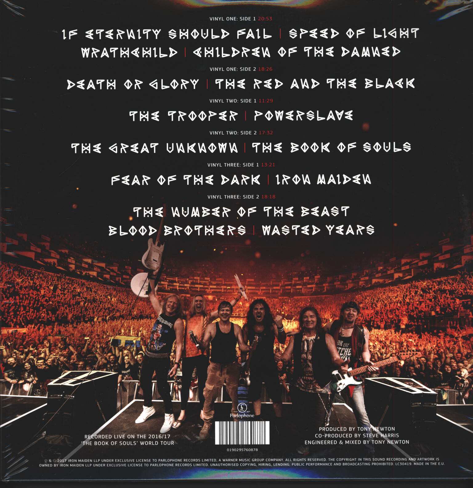 Iron Maiden: The Book Of Souls: Live Chapter, 3×LP (Vinyl)