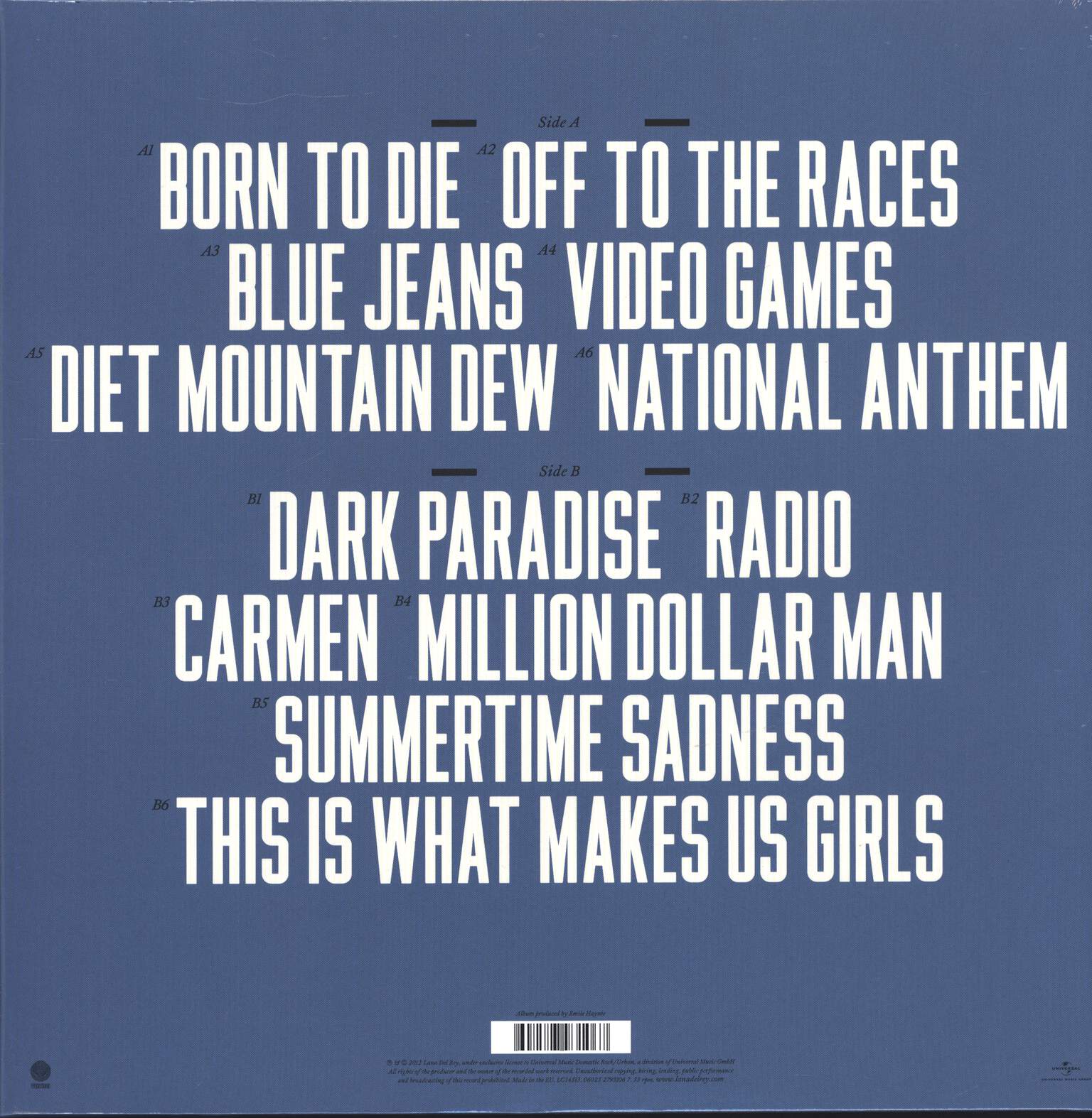 Lana Del Rey: Born To Die, 1×LP (Vinyl)