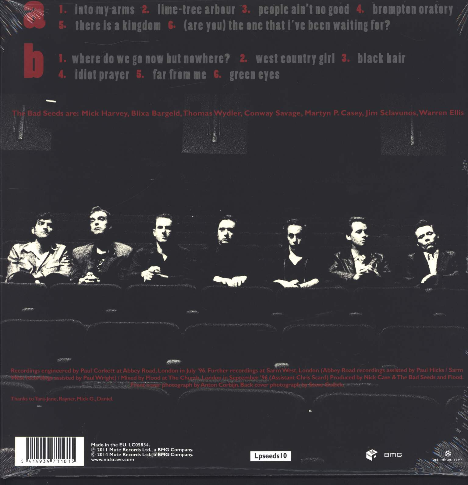 Nick Cave & The Bad Seeds: The Boatman's Call, 1×LP (Vinyl)