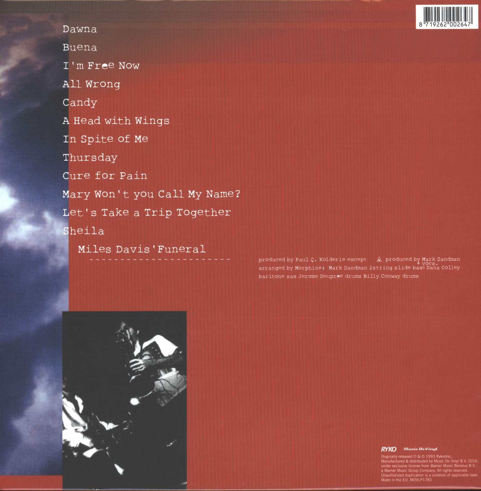 Morphine: Cure For Pain, 1×LP (Vinyl)