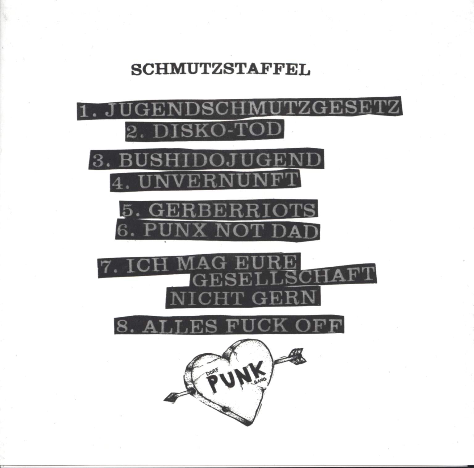Schmutzstaffel: Demo 2013, 1×7" Single (Vinyl)