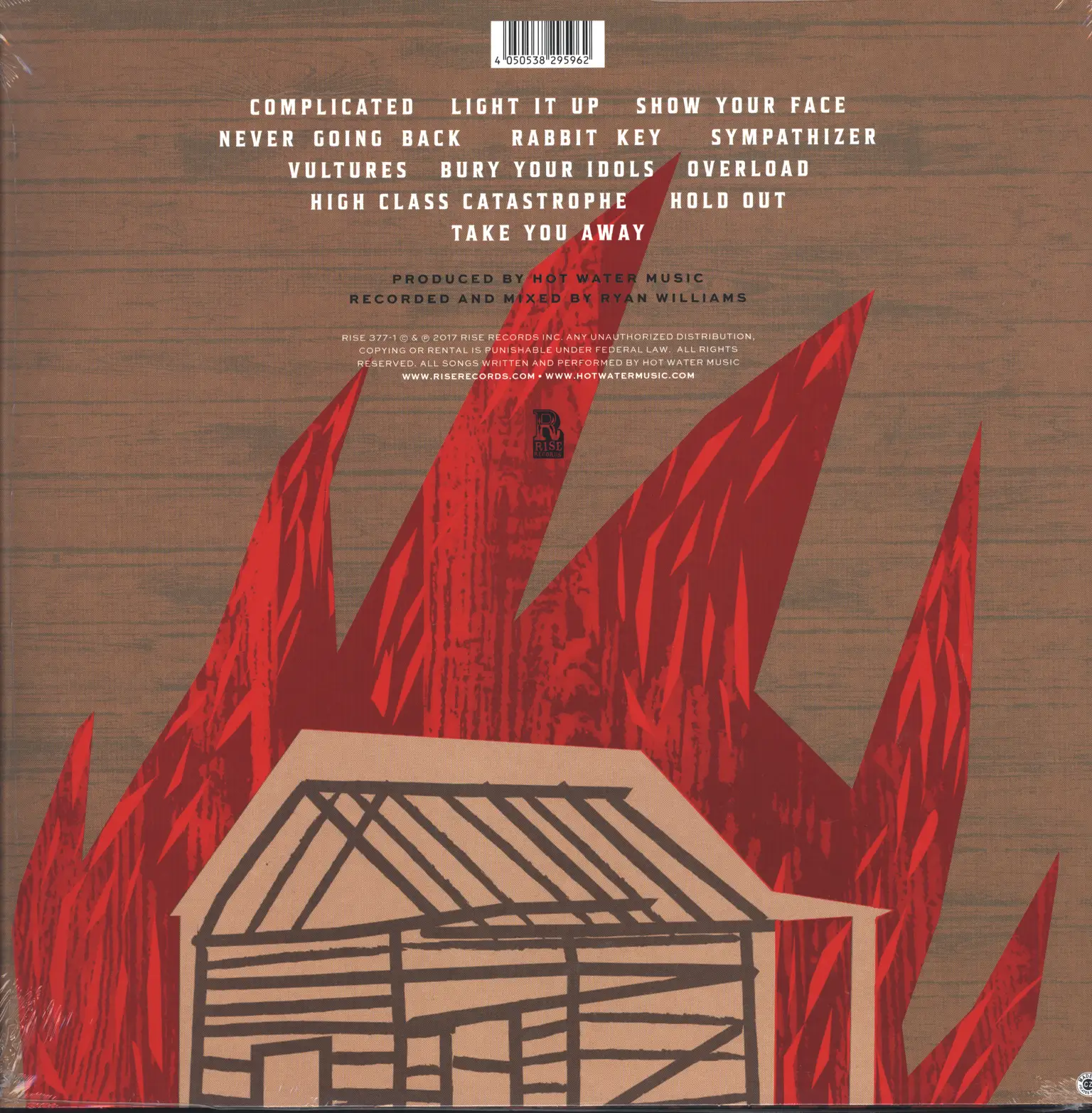 Hot Water Music: Light It Up, 1×LP (Vinyl)