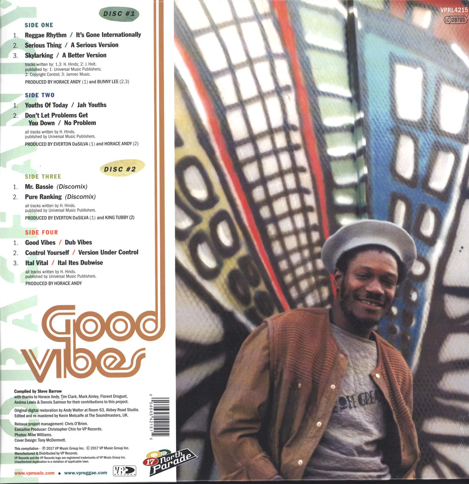 Horace Andy: Good Vibes, 2×LP (Vinyl)