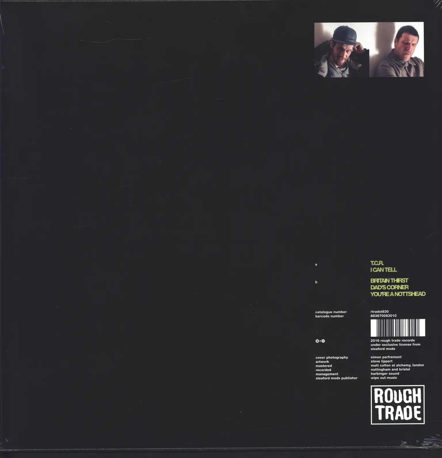 Sleaford Mods: T.C.R., 1×LP (Vinyl)