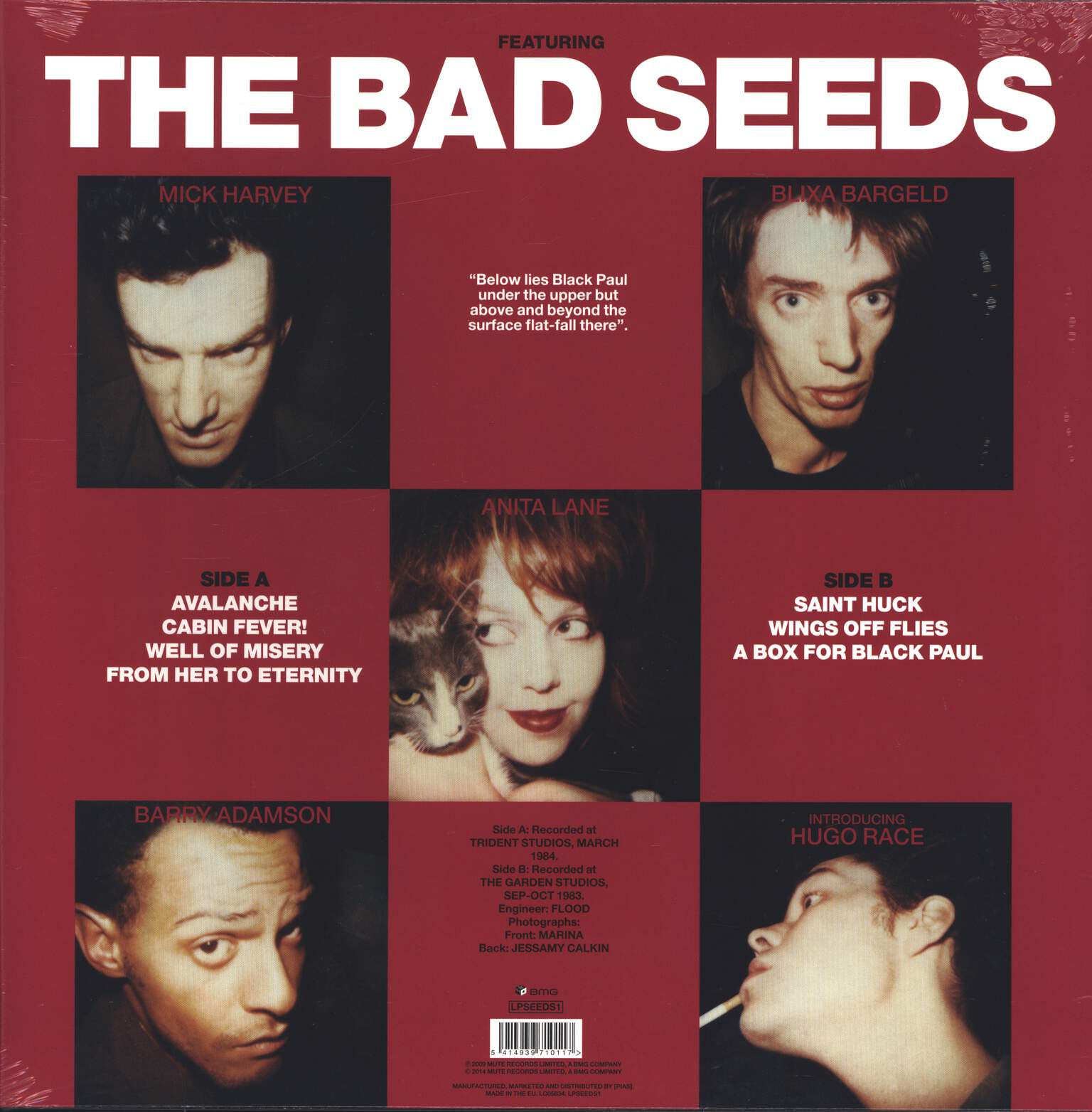 Nick Cave & The Bad Seeds: From Her To Eternity, 1×LP (Vinyl)