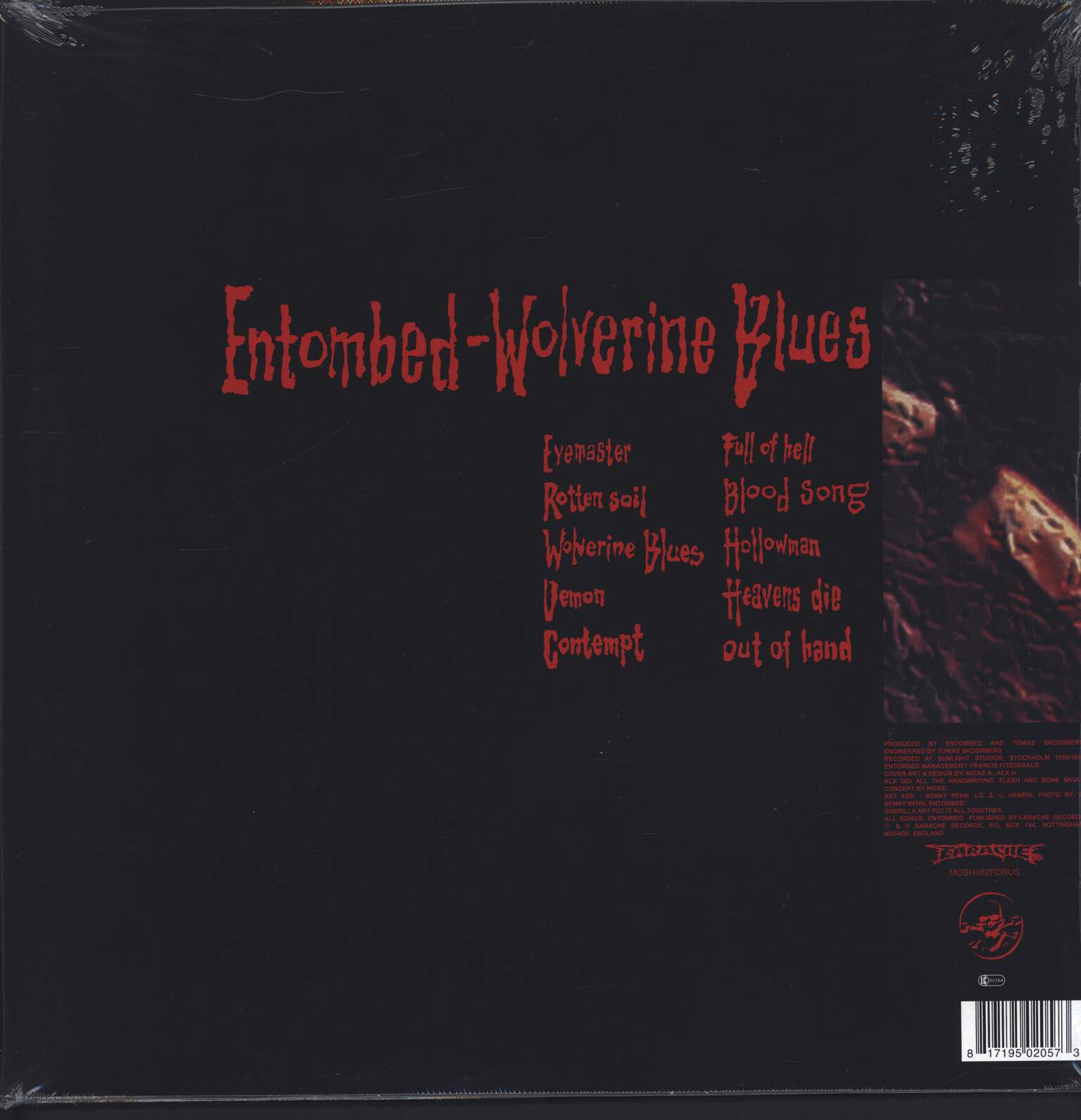 Entombed: Wolverine Blues, 1×LP (Vinyl)