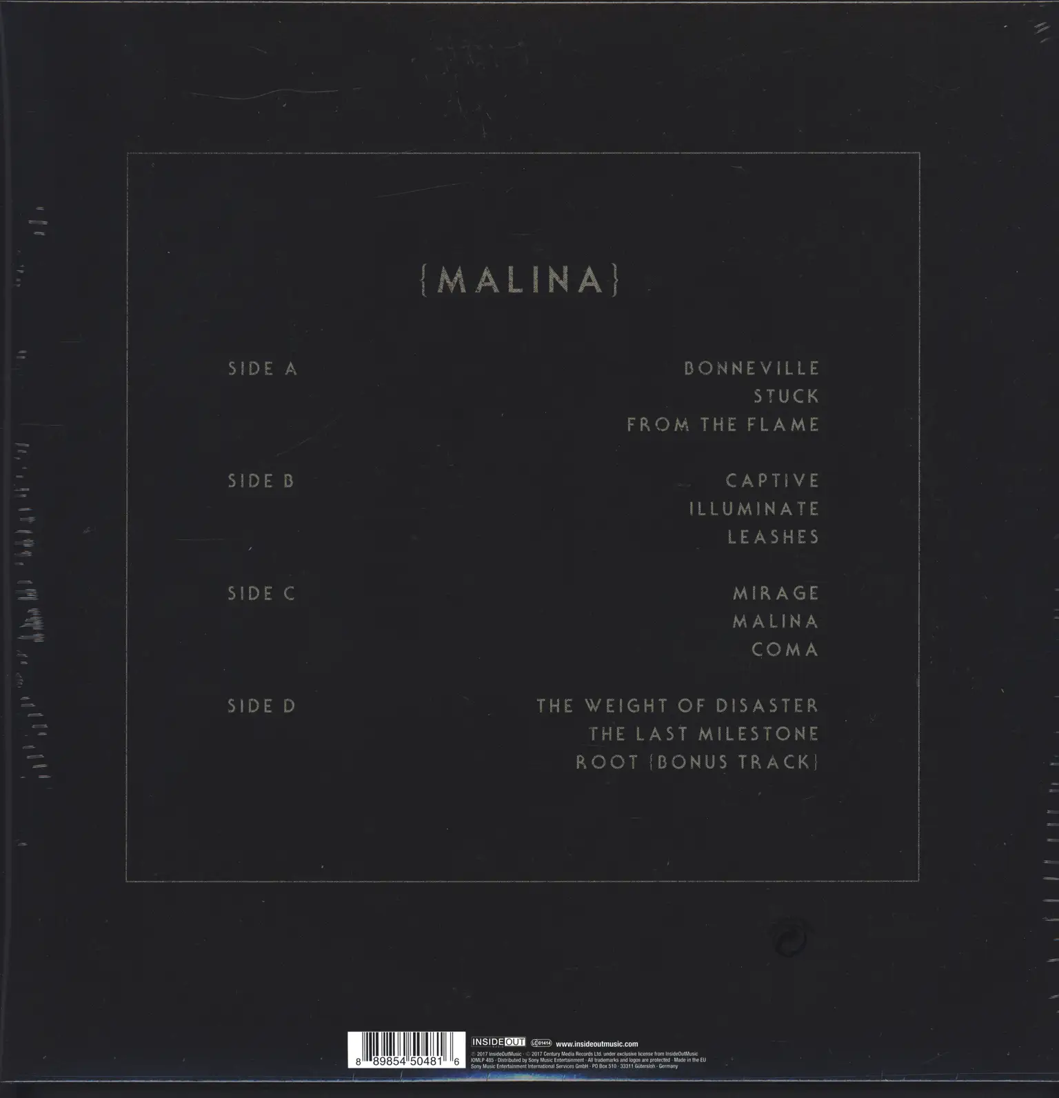 Leprous: Malina, 1×CD, 2×LP (Vinyl)