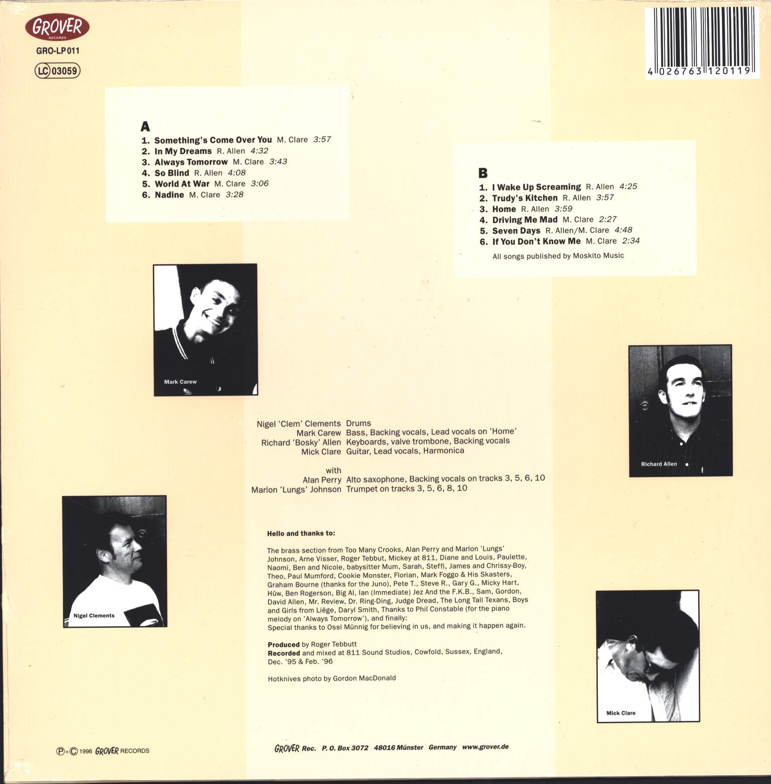 Hotknives: Home, 1×LP (Vinyl)