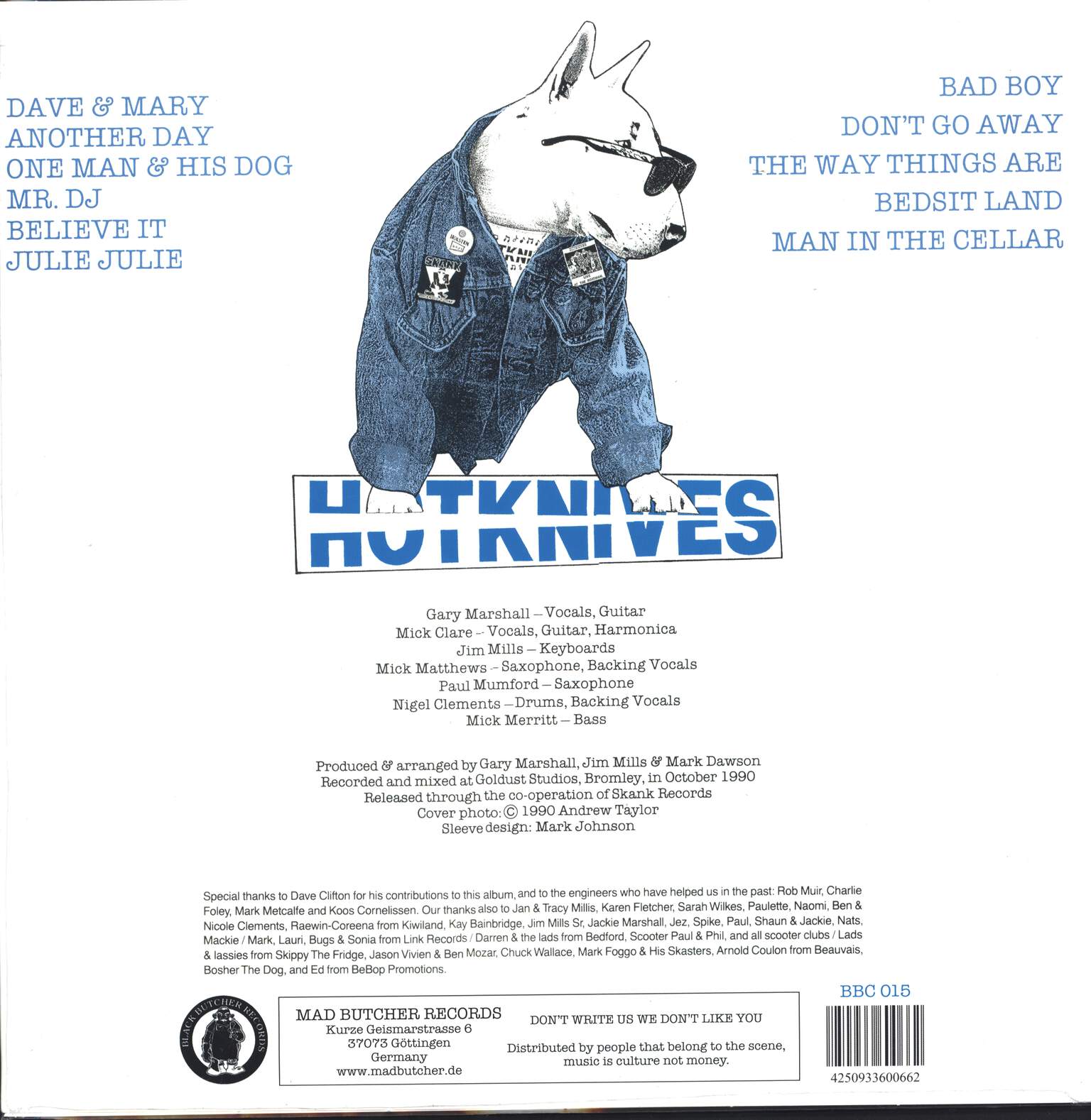 Hotknives: The Way Things Are, 1×LP (Vinyl)