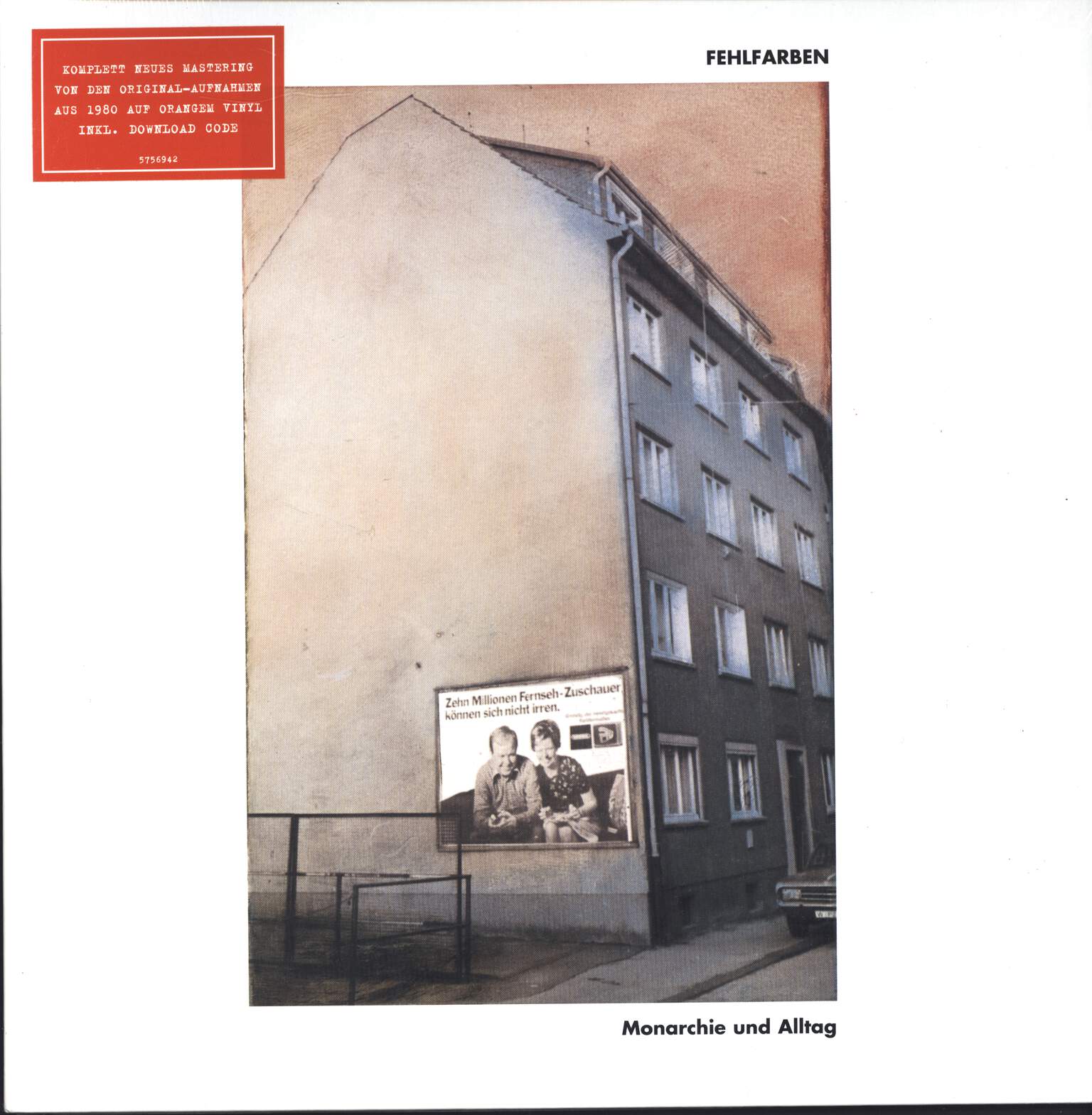 Fehlfarben: Monarchie Und Alltag, 1×LP (Vinyl)