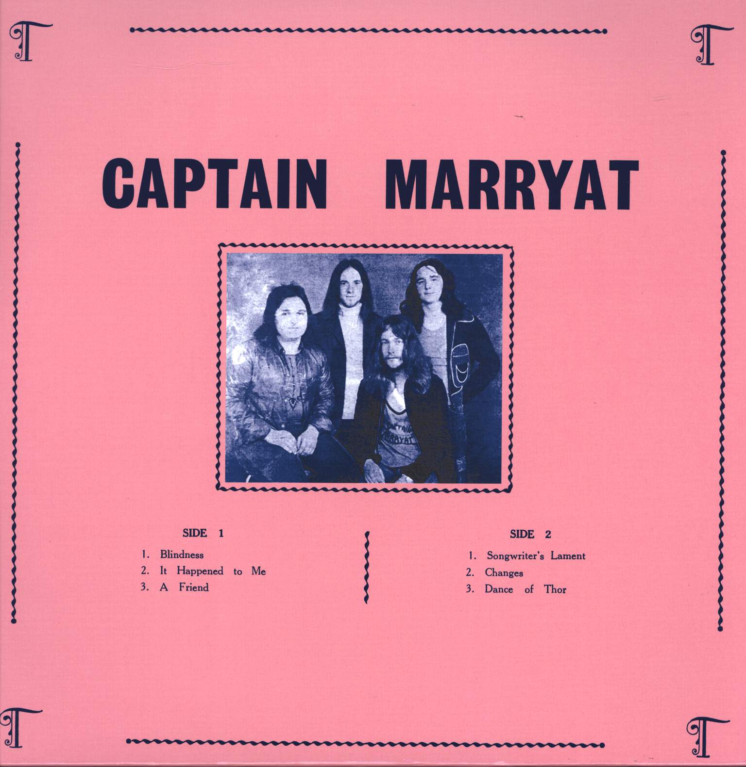 Captain Marryat: Captain Marryat, 1×LP (Vinyl)