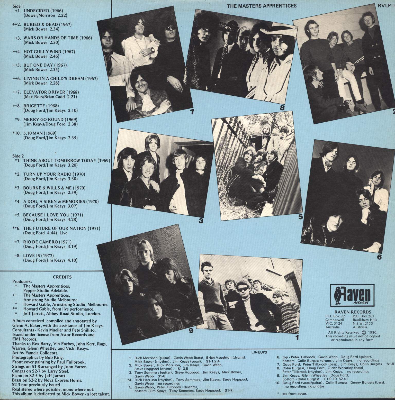 The Master's Apprentices: Hands Of Time, 1×LP (Vinyl)