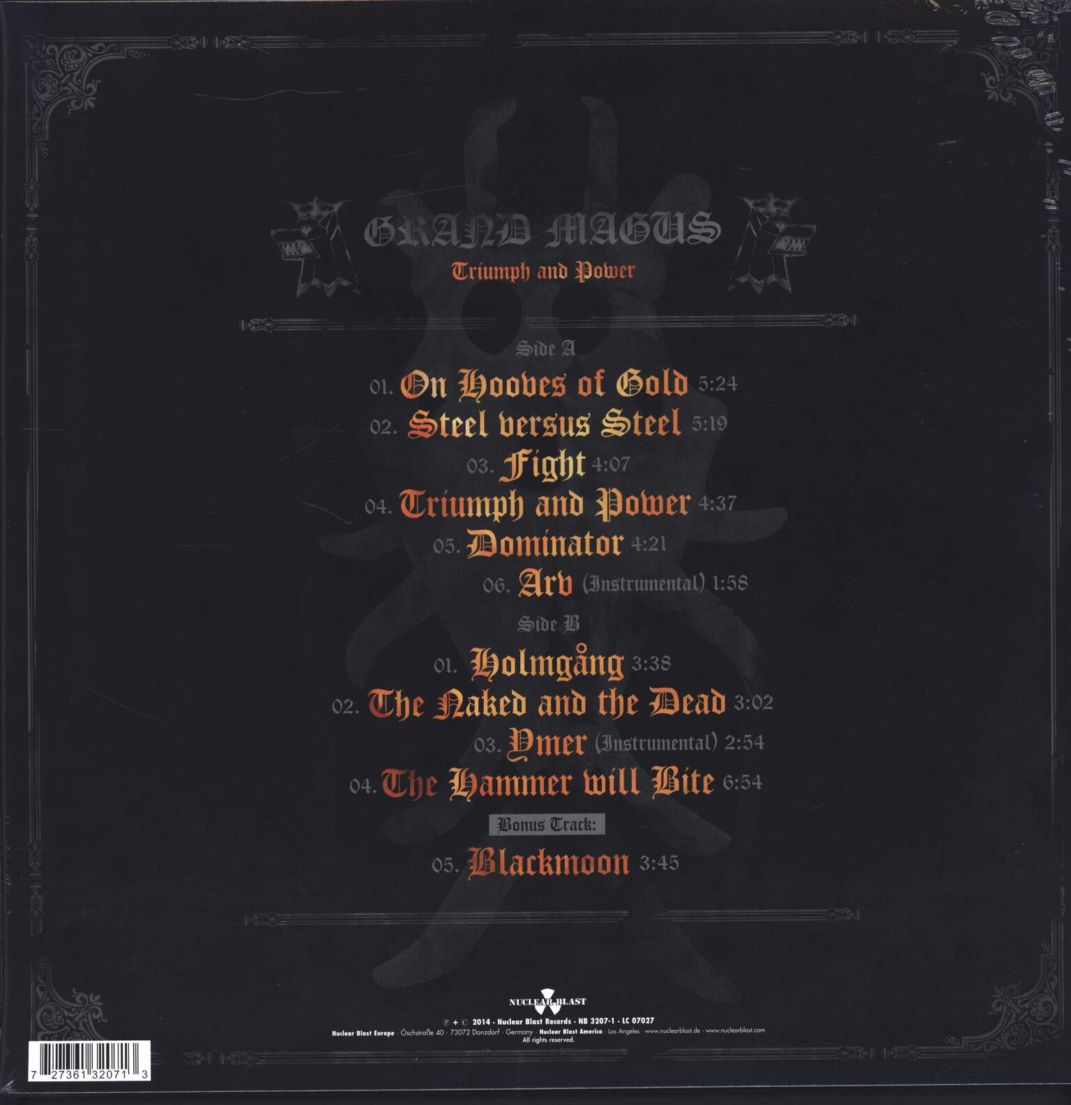 Grand Magus: Triumph And Power, 1×LP (Vinyl)