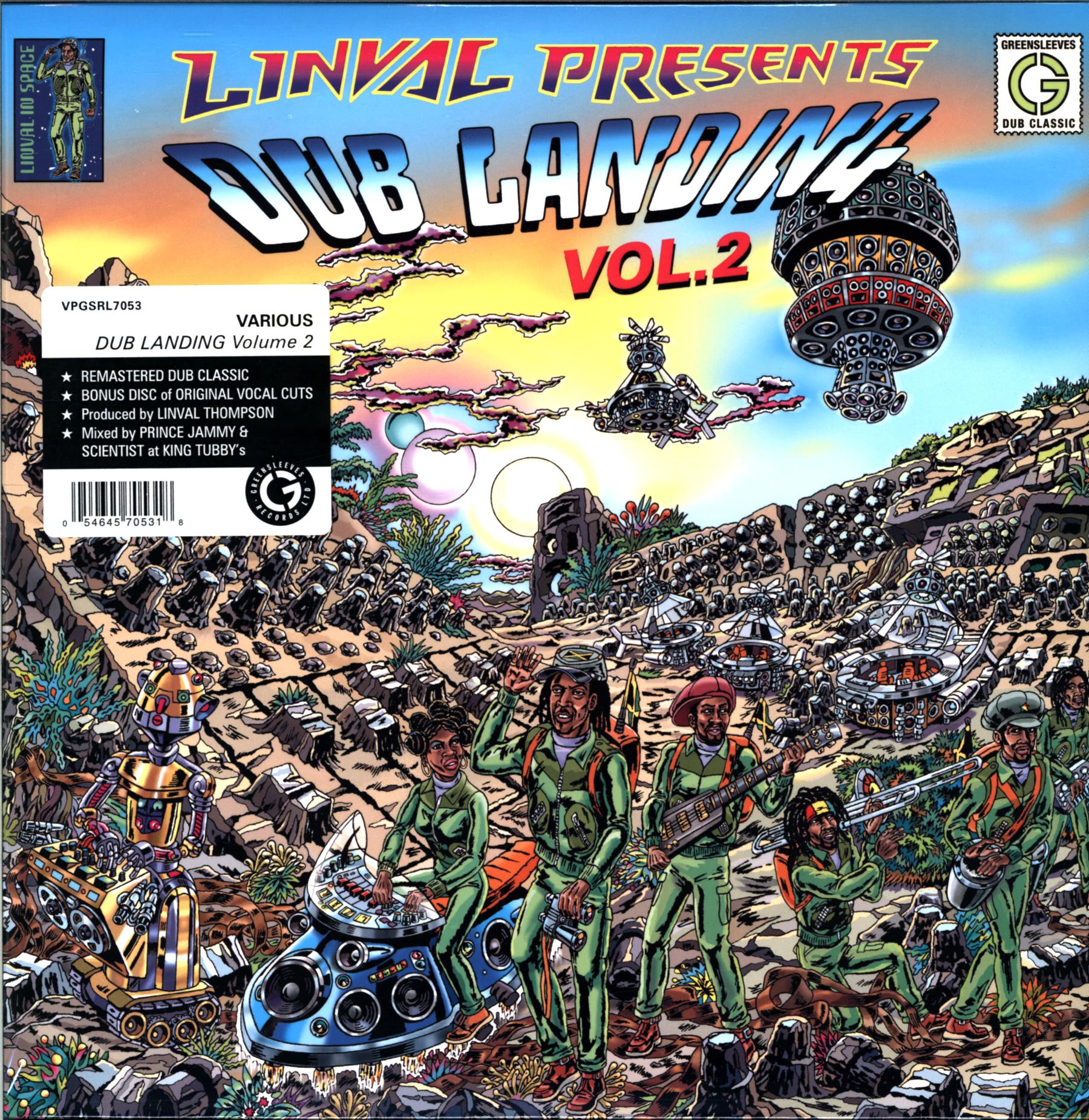 Linval Thompson: Dub Landing Vol.2, 1×LP (Vinyl), 1×LP (Vinyl)