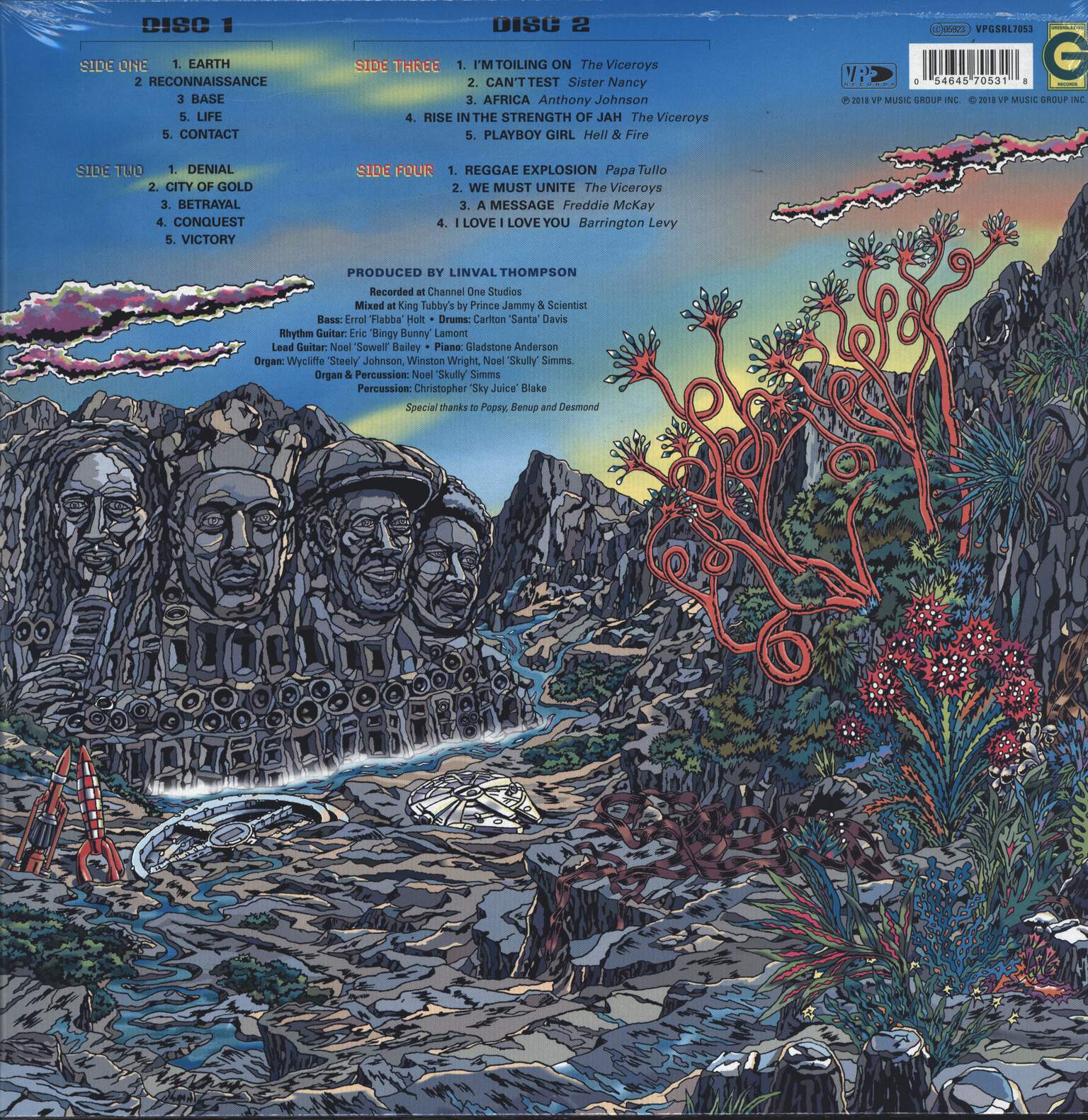 Linval Thompson: Dub Landing Vol.2, 1×LP (Vinyl), 1×LP (Vinyl)