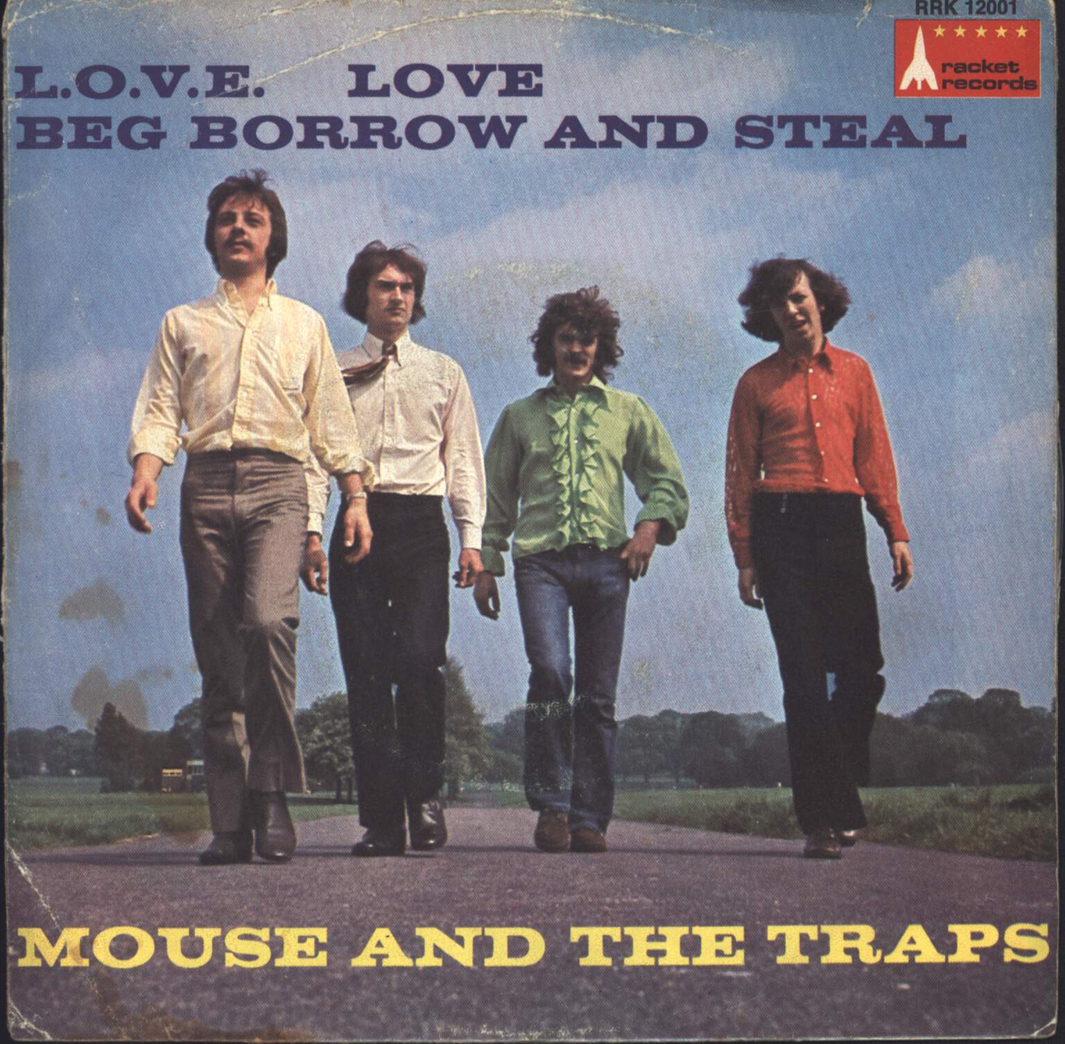 Mouse & The Traps: L.O.V.E. Love / Beg Borrow And Steal, 1×7" Single (Vinyl)