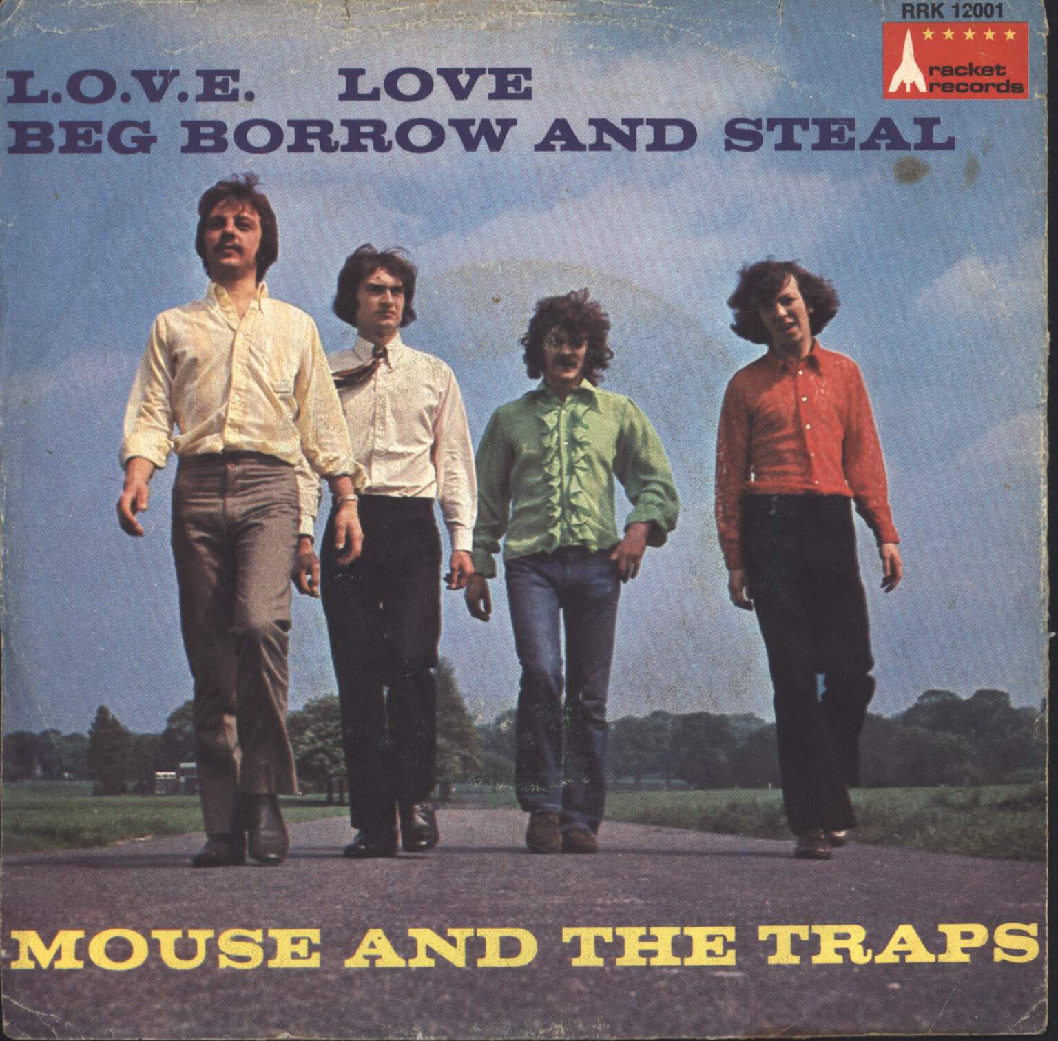 Mouse & The Traps: L.O.V.E. Love / Beg Borrow And Steal, 1×7" Single (Vinyl)