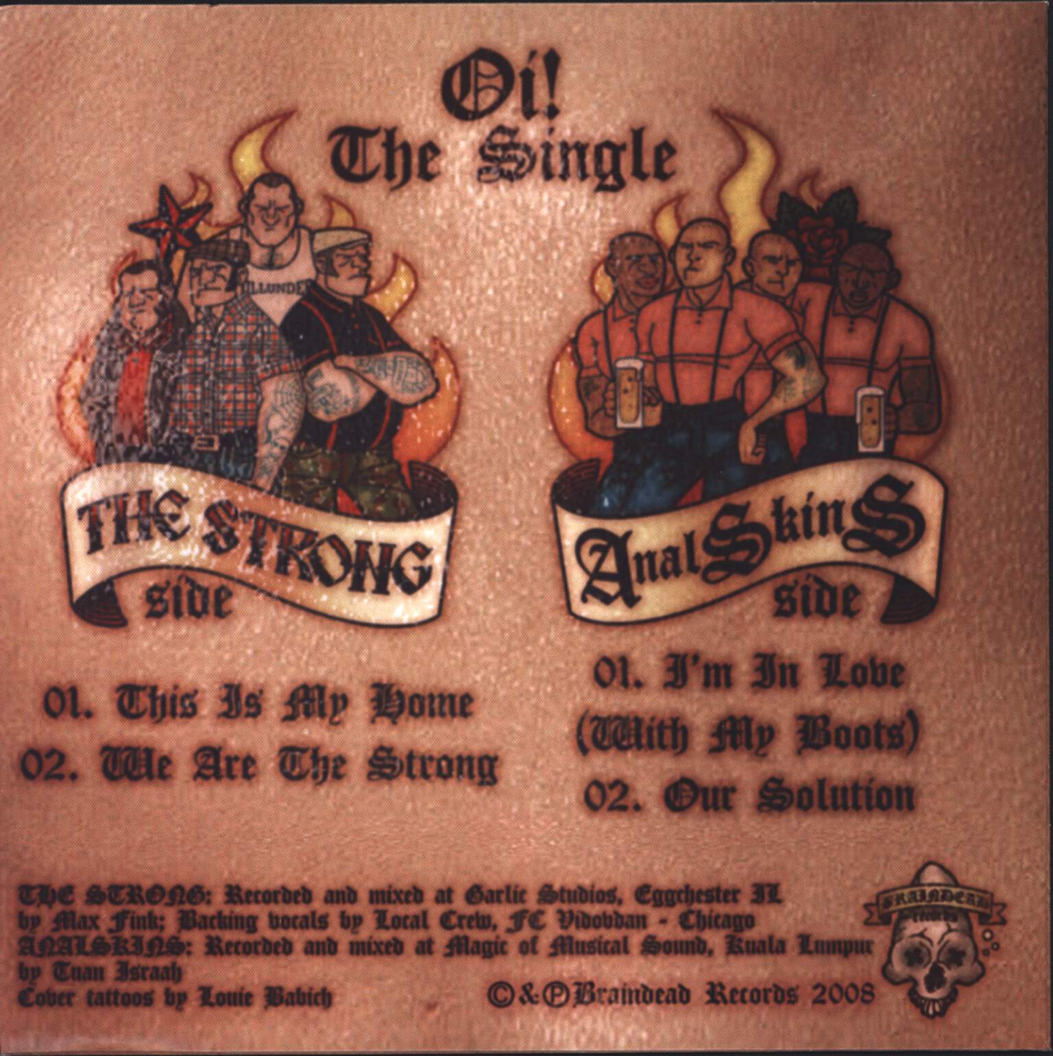 The Strong: Oi! The Single, 1×7" Single (Vinyl)