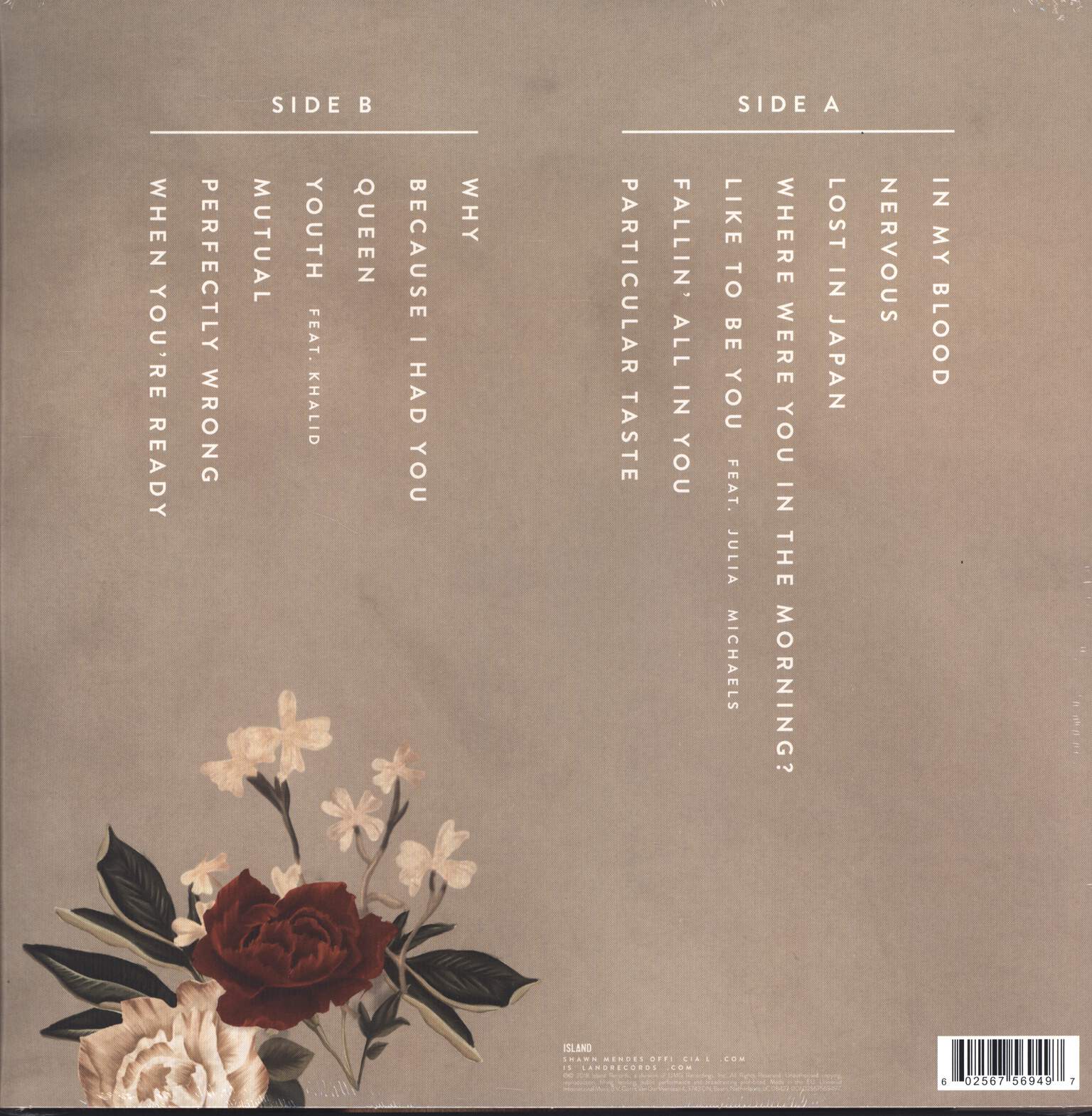 Shawn Mendes: Same, 1×LP (Vinyl)