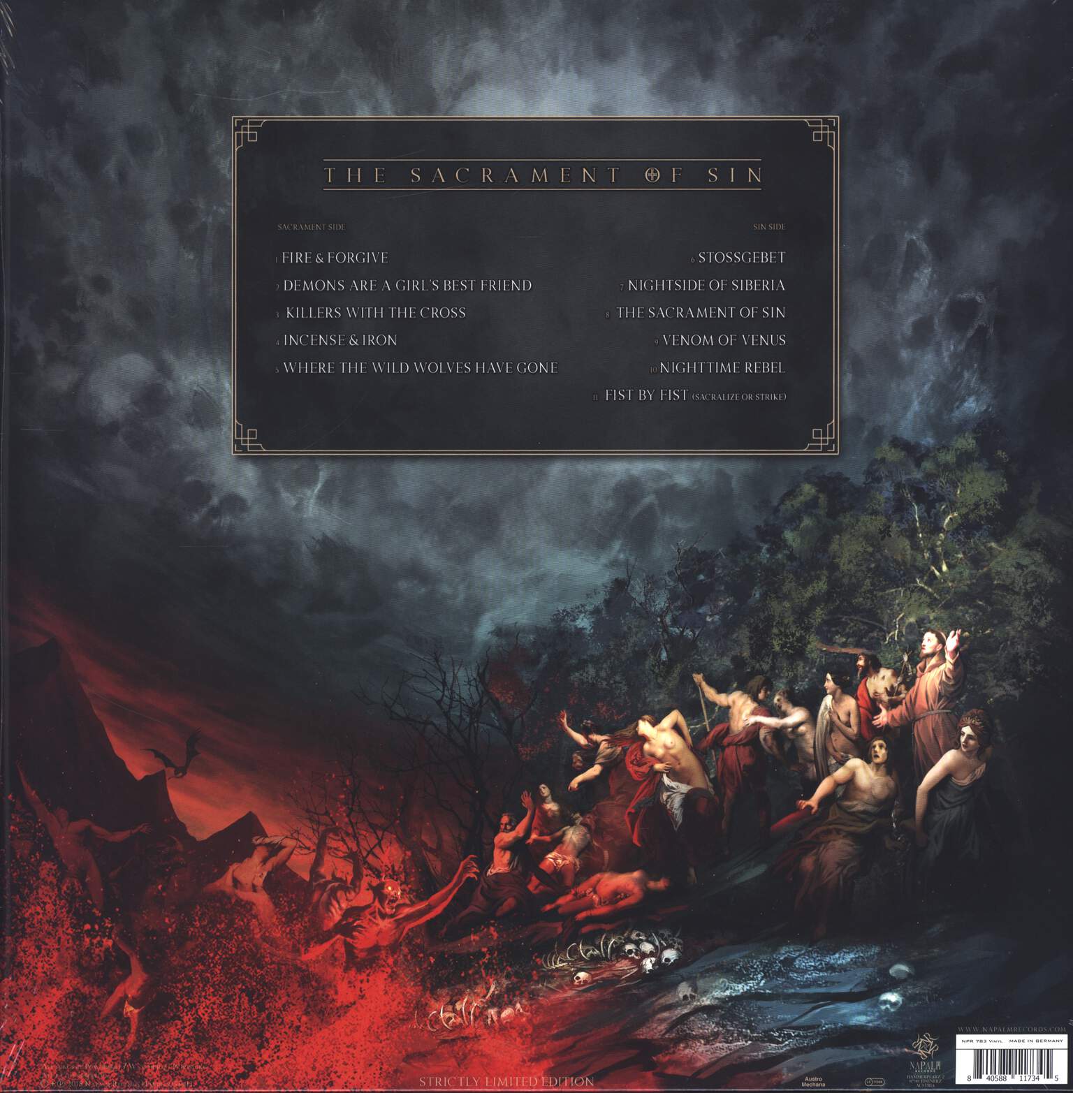 Powerwolf: The Sacrament Of Sin, 1×LP (Vinyl)