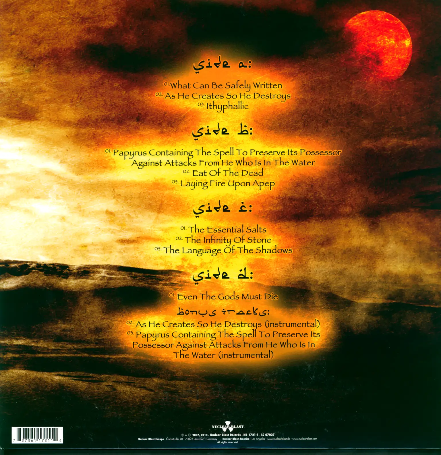 Nile: Ithyphallic, 2×LP (Vinyl)