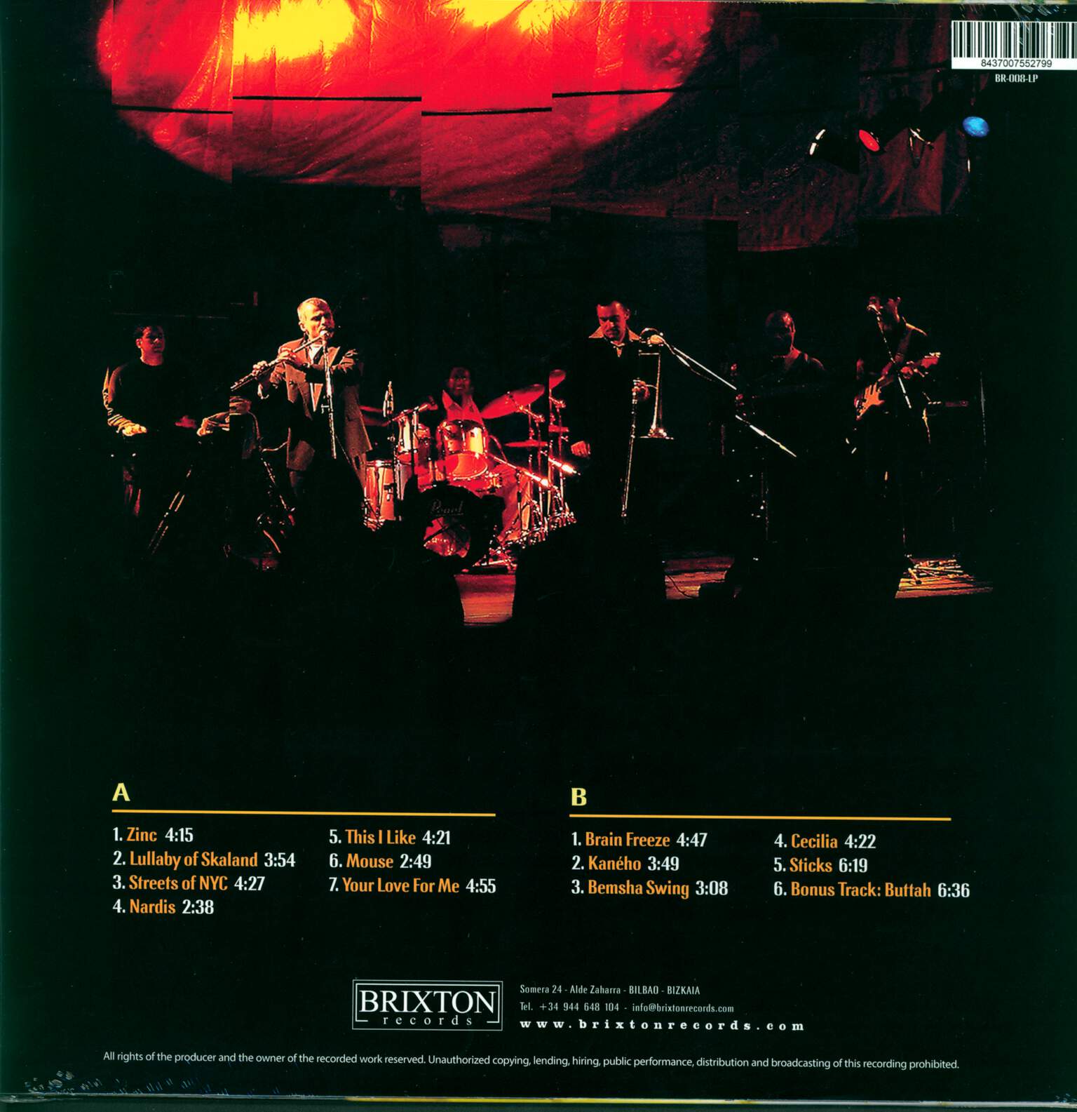 New York Ska Jazz Ensemble: Minor Moods, 1×LP (Vinyl)