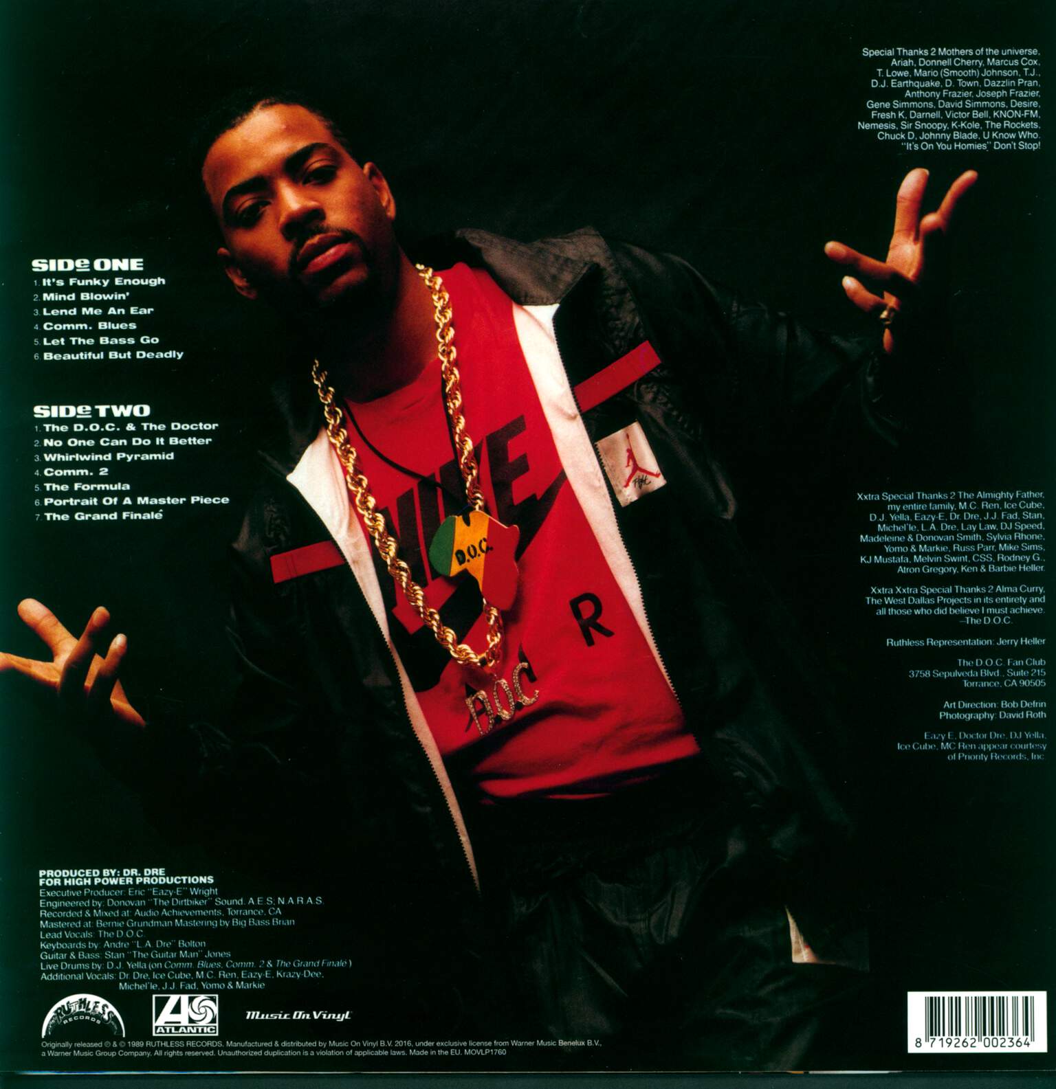 The D.O.C.: No One Can Do It Better, 1×LP (Vinyl)