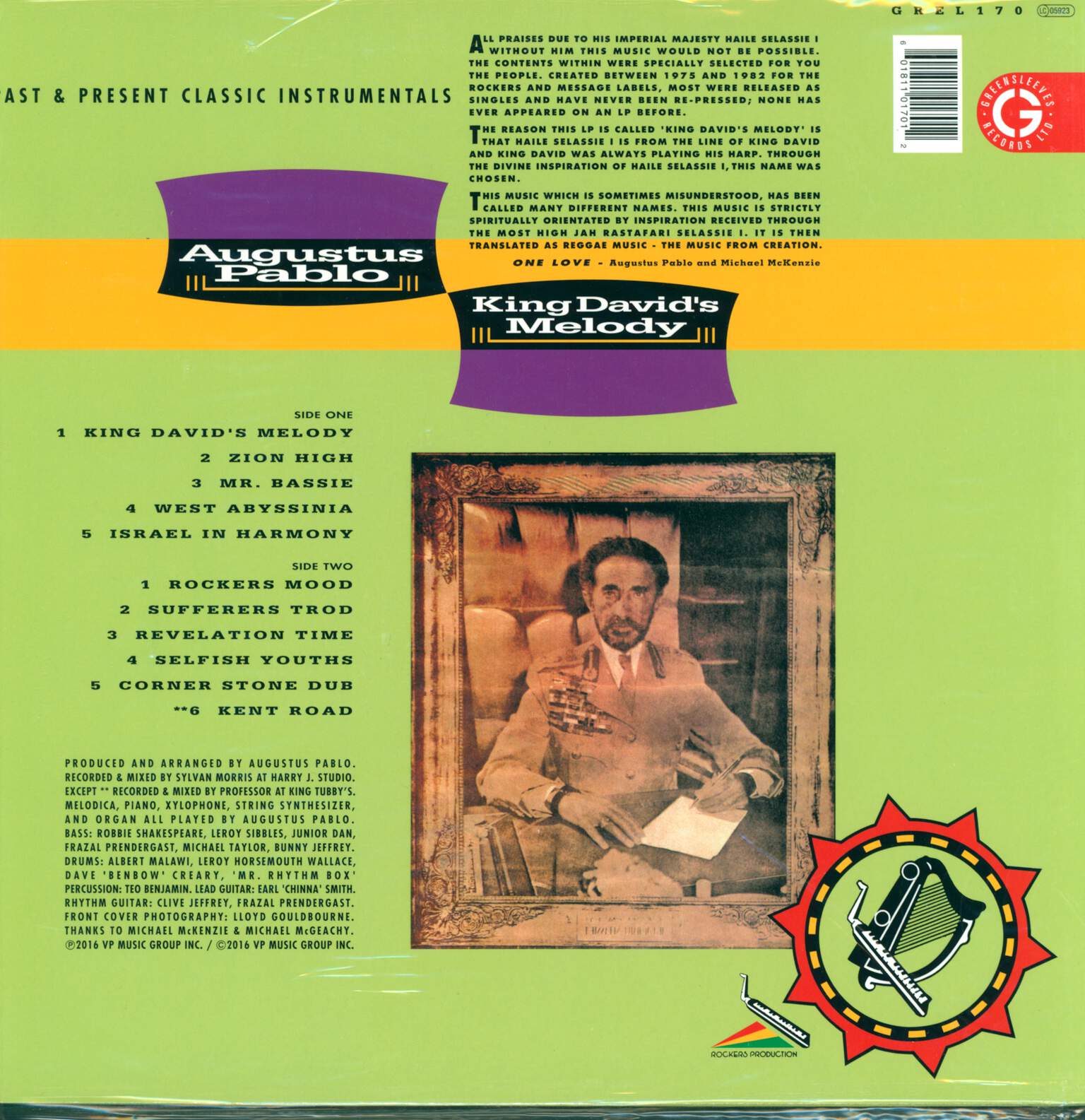 Augustus Pablo: King David's Melody, 1×LP (Vinyl)