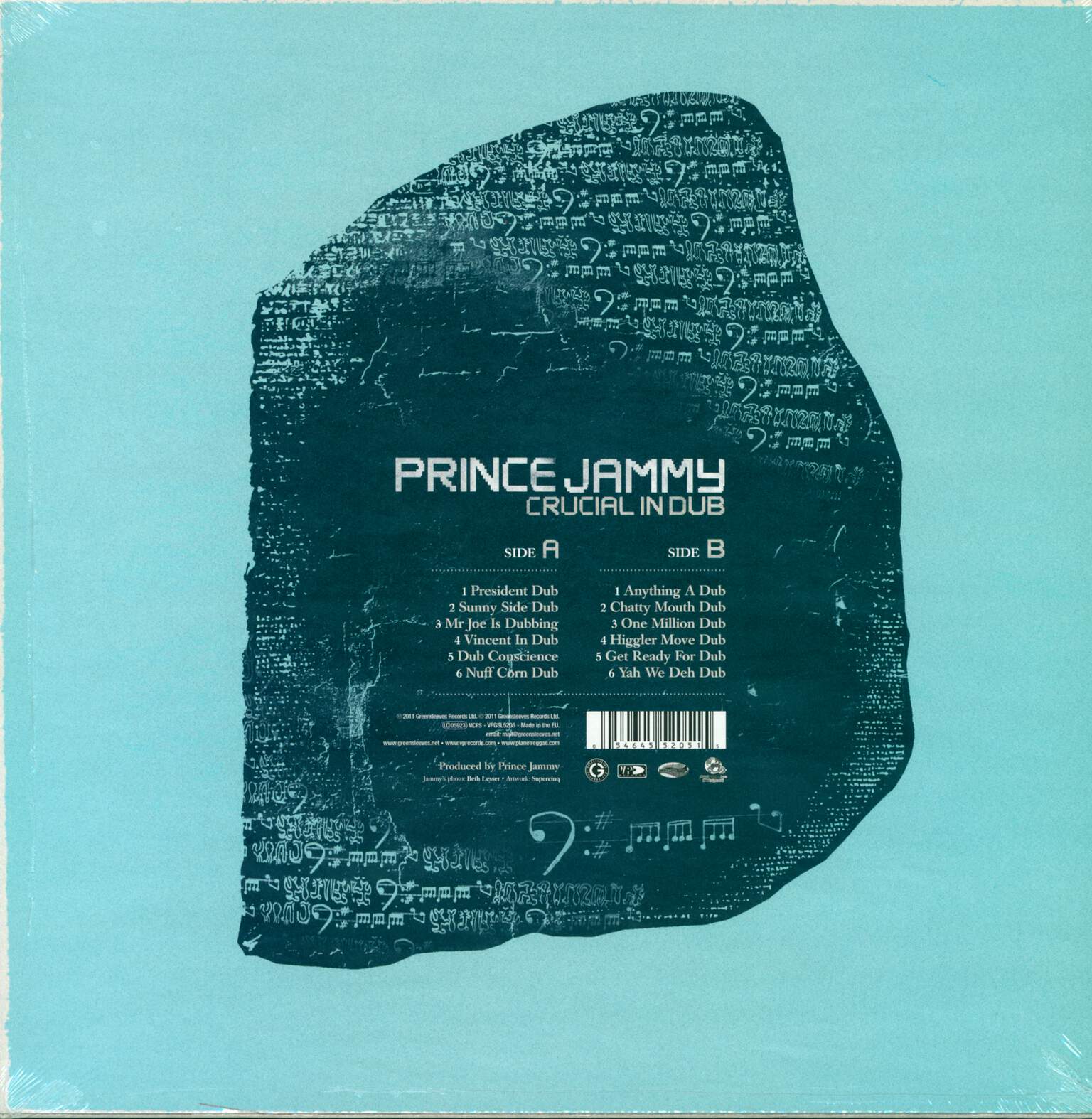 Prince Jammy: Crucial In Dub, 1×LP (Vinyl)