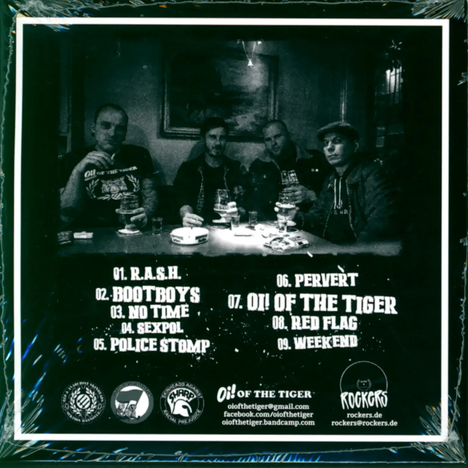 Oi! Of The Tiger: R.A.S.H., 1×CD