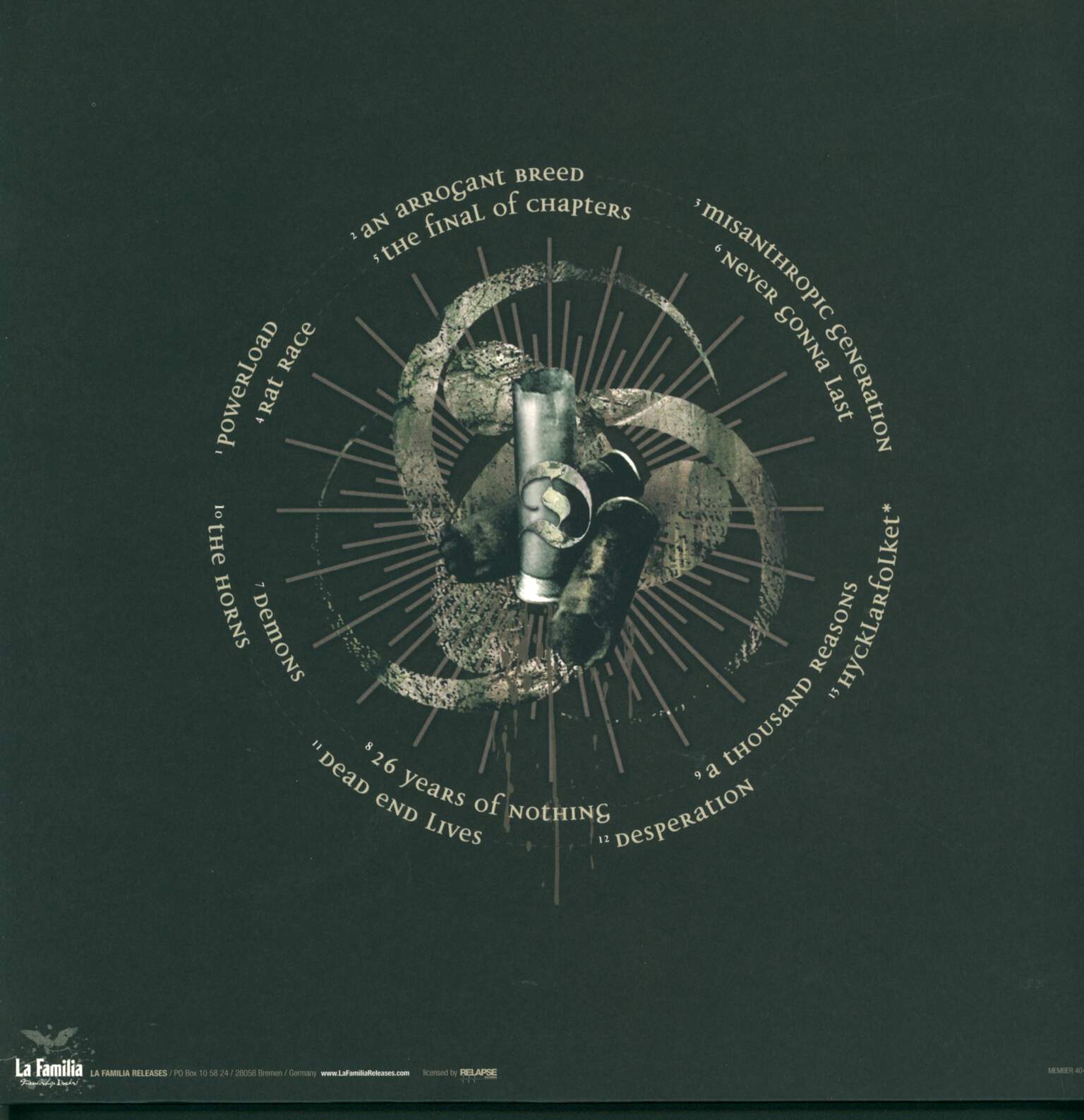 Disfear: Misanthropic Generation, 1×LP (Vinyl)