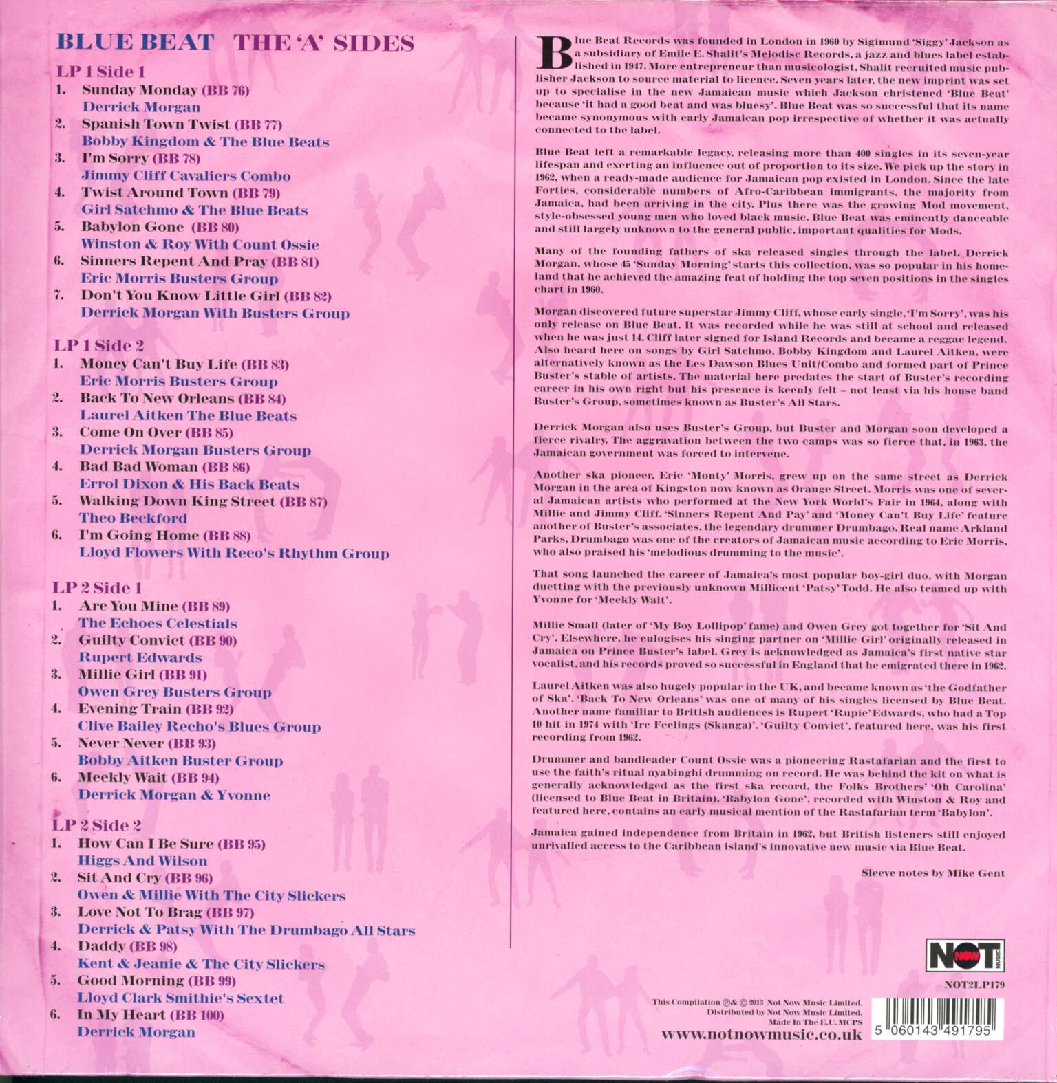 Various: The History Of Blue Beat - The Birth Of Ska BB76 - BB100: The A Sides, 2×LP (Vinyl)