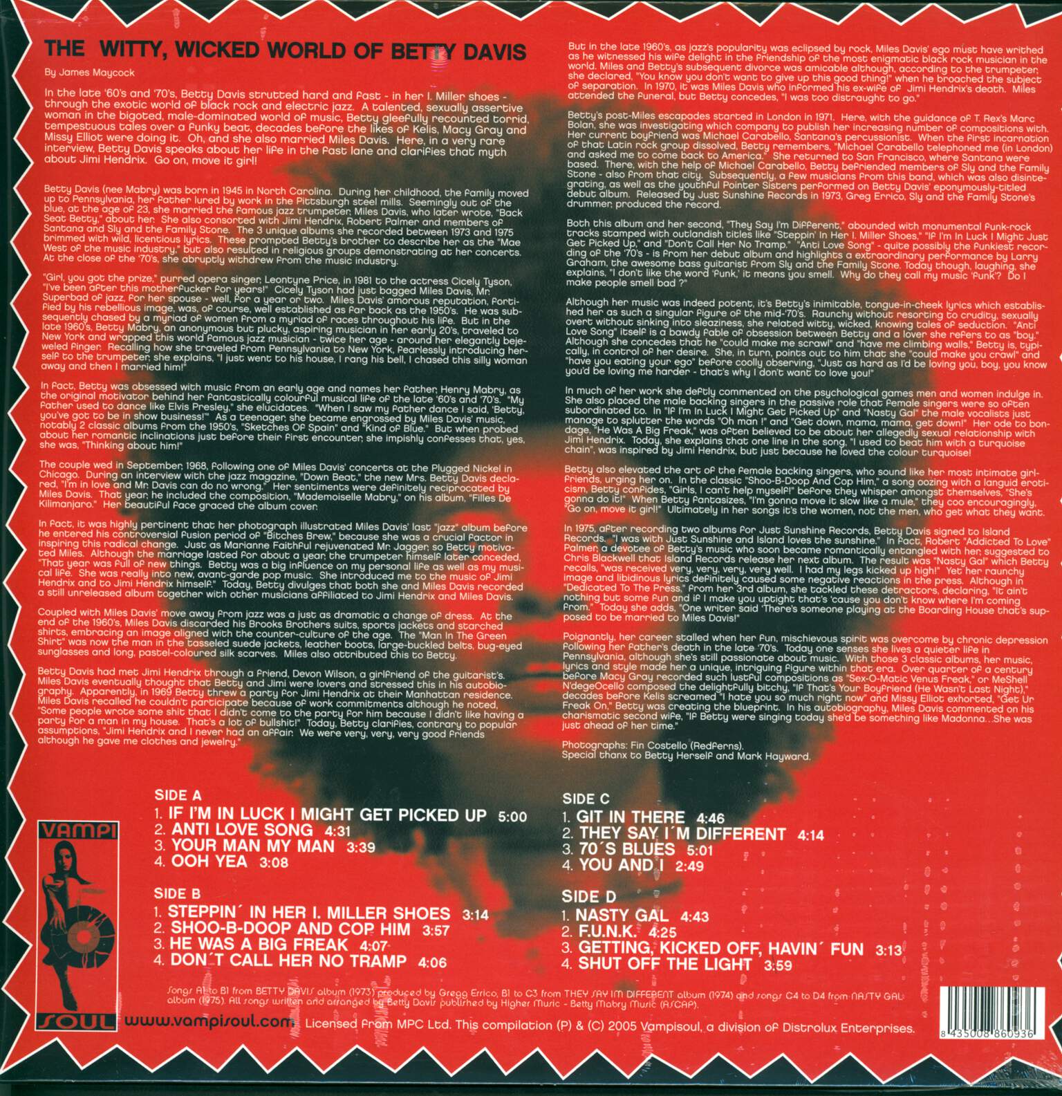 Betty Davis: This Is It!, 2×LP (Vinyl)
