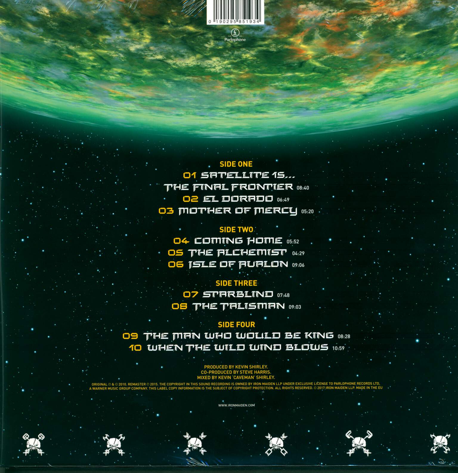 Iron Maiden: The Final Frontier, 2×LP (Vinyl)