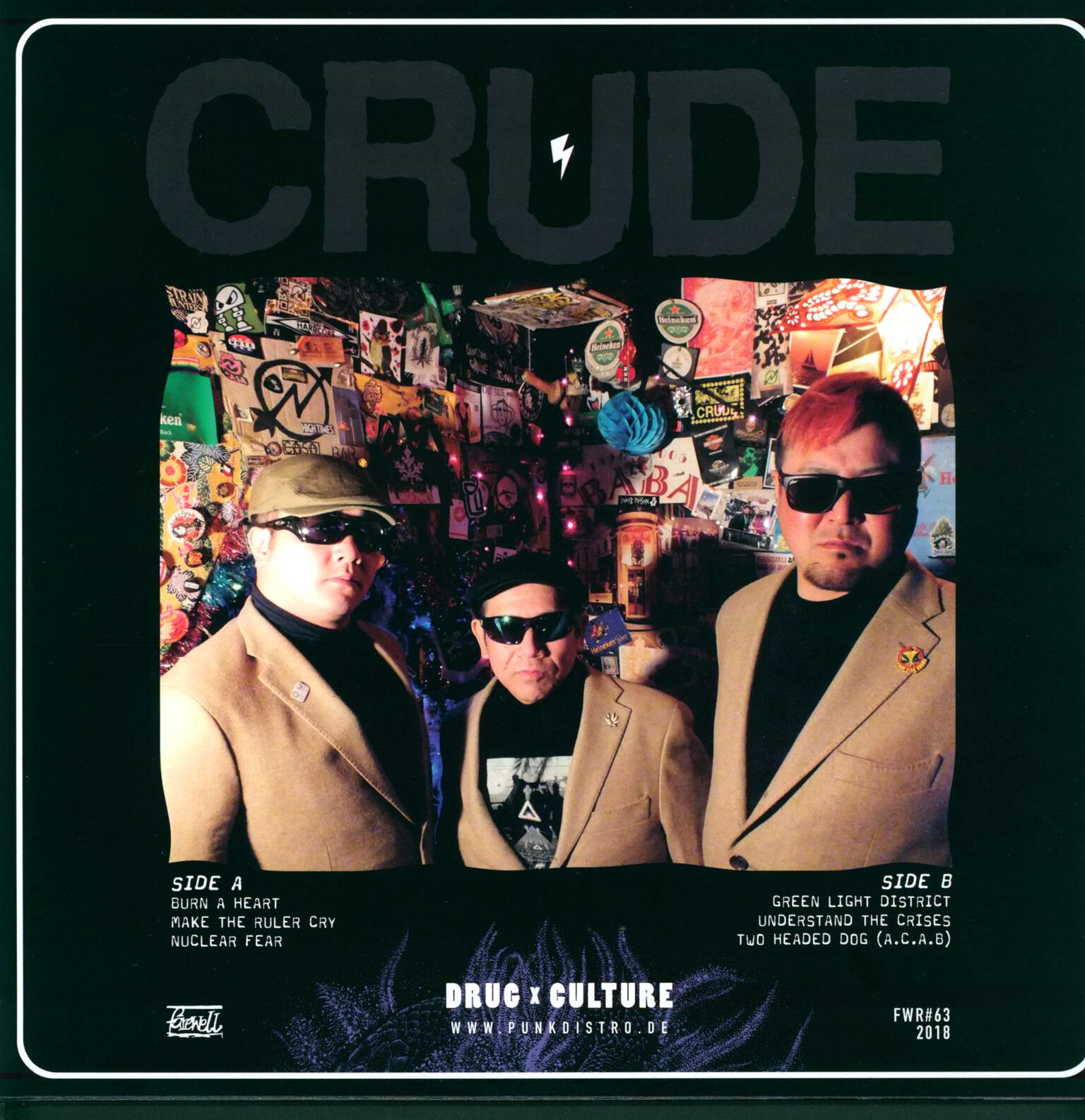 Crude: Drug Culture, 1×LP (Vinyl)