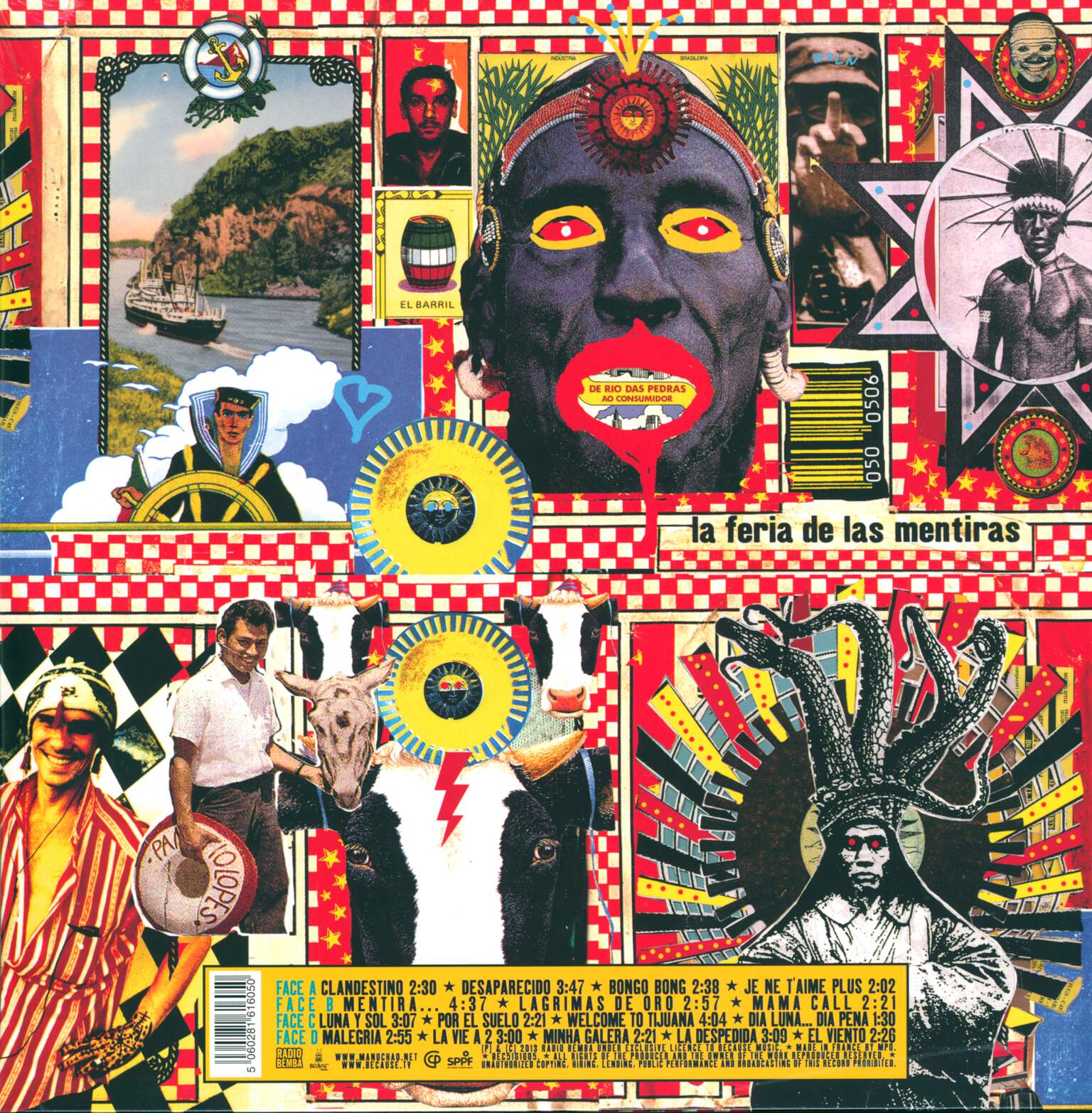 Manu Chao: Clandestino, 1×CD, 2×LP (Vinyl)