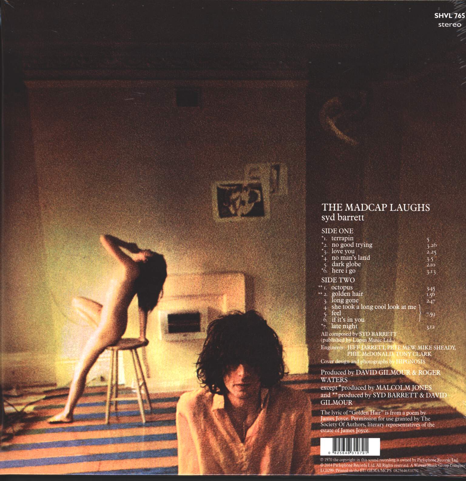 Syd Barrett: The Madcap Laughs, 1×LP (Vinyl)