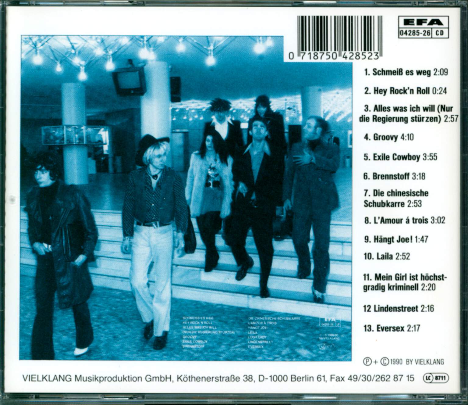 Die Goldenen Zitronen: Fuck You, 1×CD