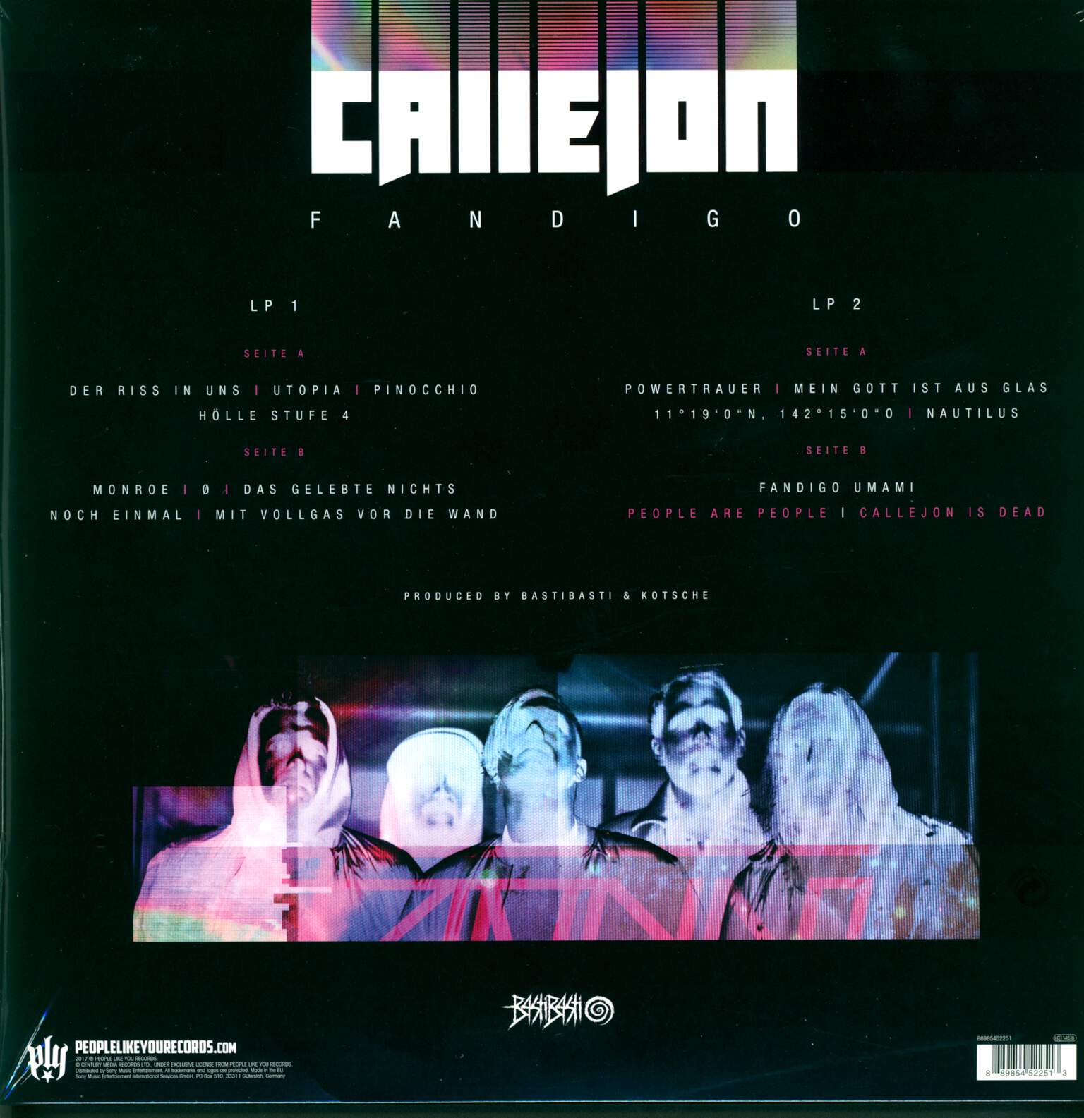 Callejon: Fandigo, 1×CD, 2×LP (Vinyl)