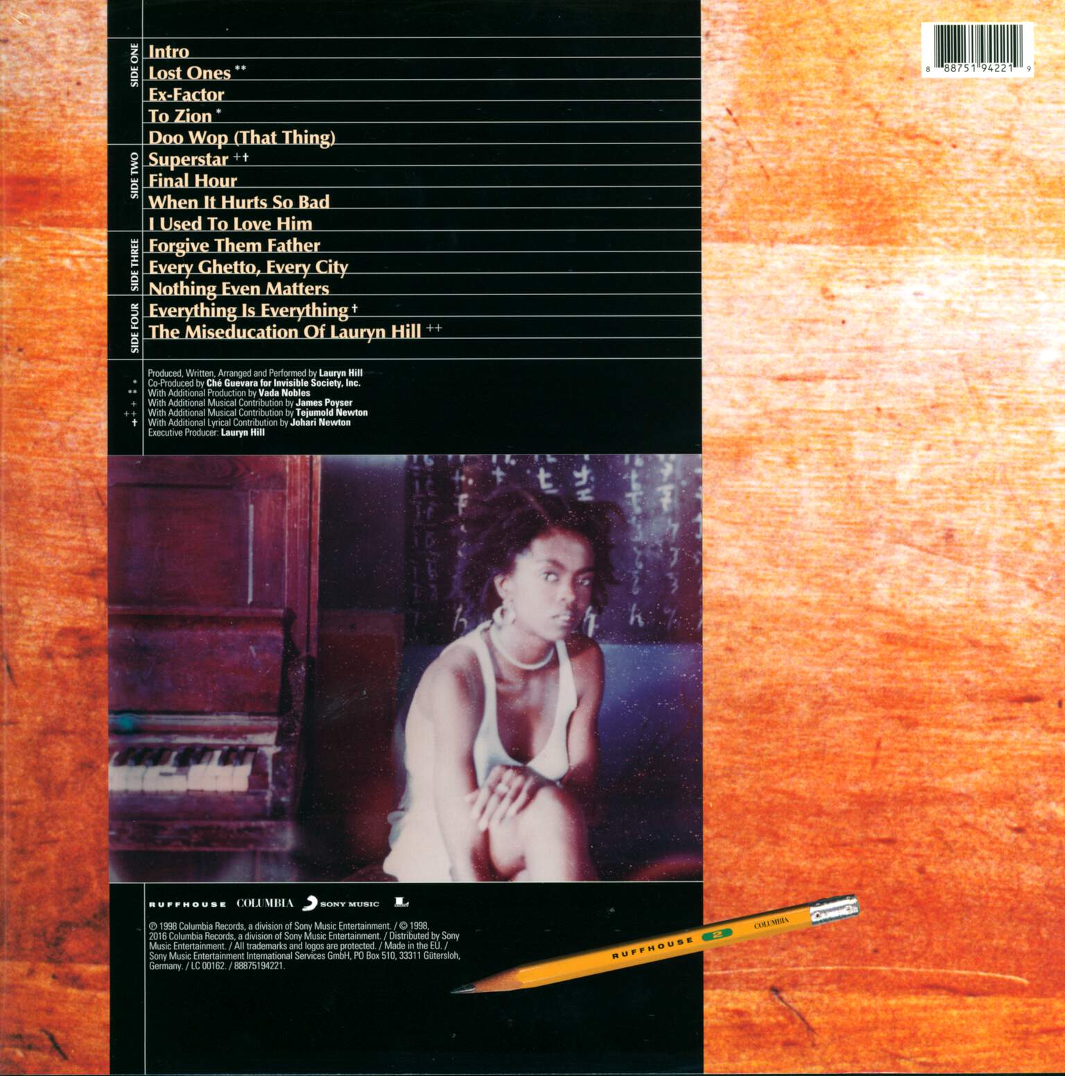 Lauryn Hill: The Miseducation Of Lauryn Hill, 2×LP (Vinyl)