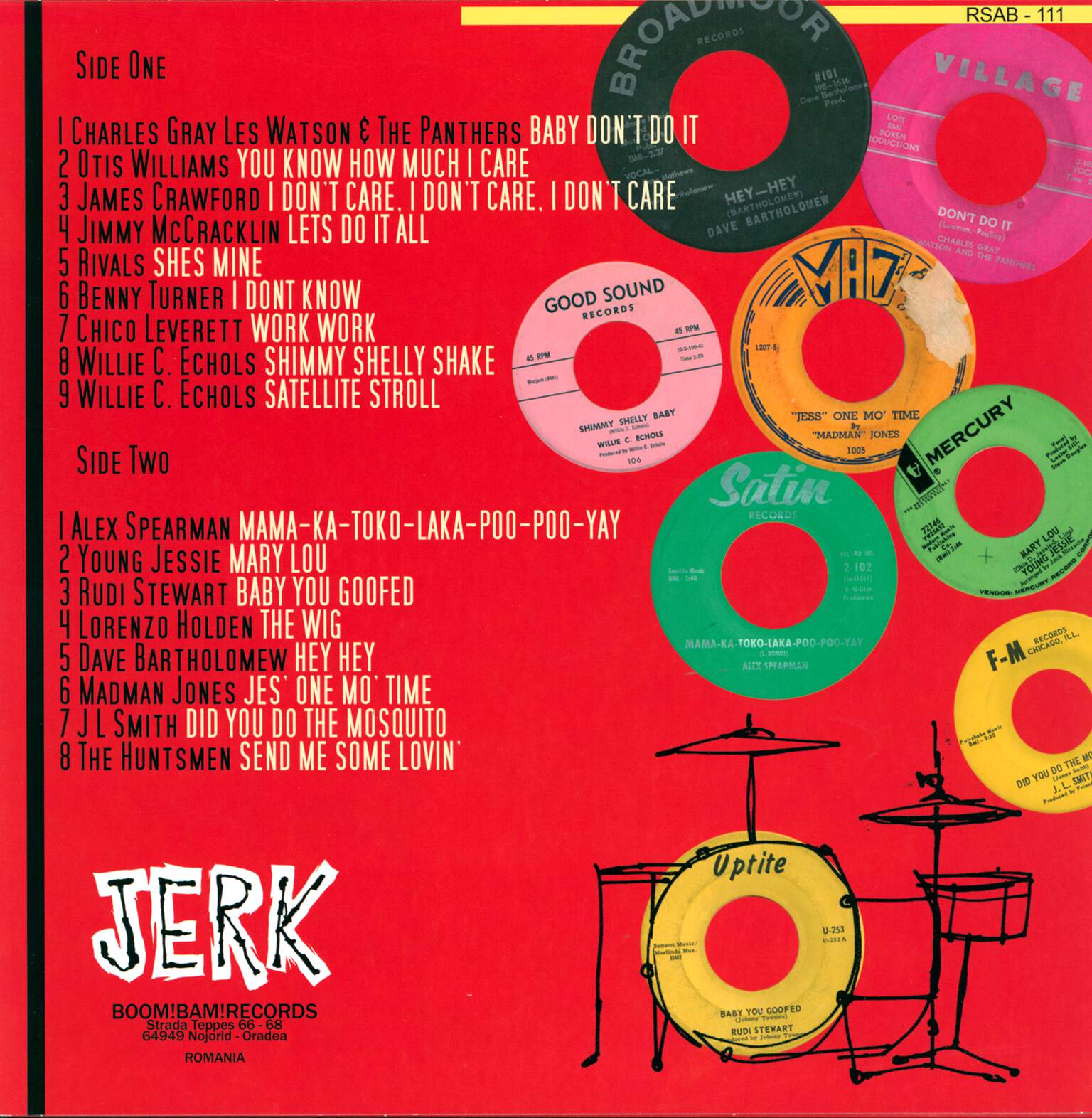Various: Jerk Boom Bam! Vol 1, 1×LP (Vinyl)