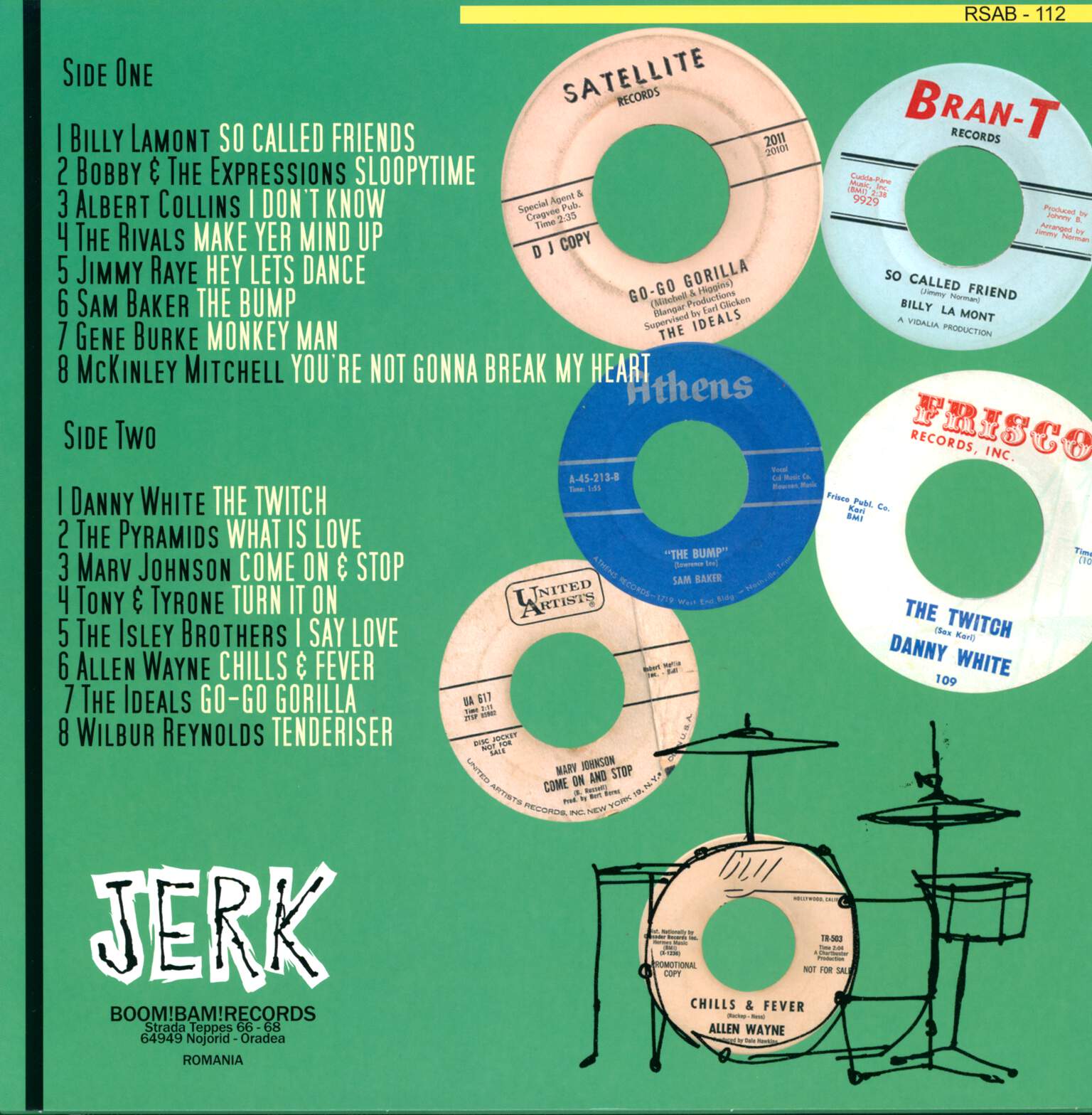 Various: Jerk Boom Bam! Vol 2, 1×LP (Vinyl)