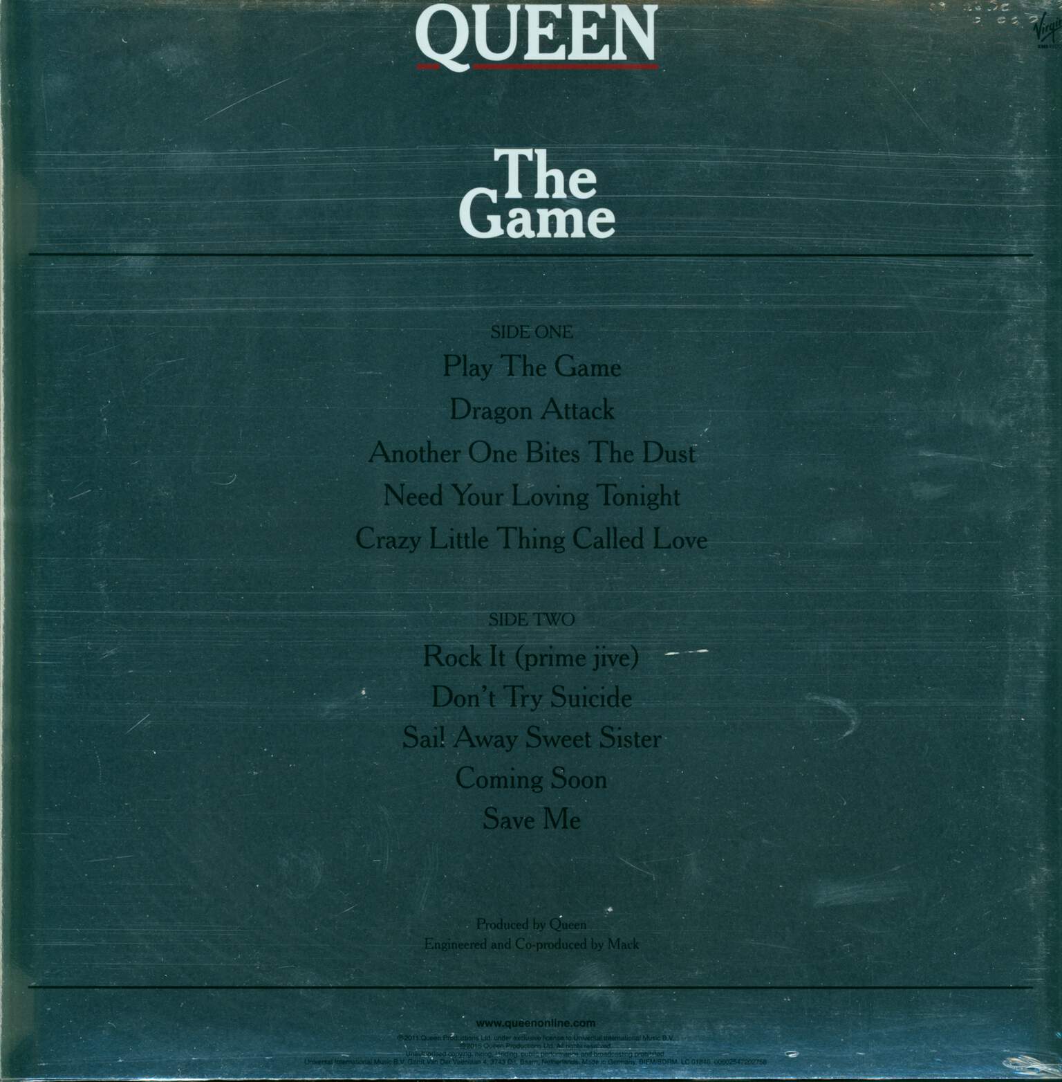 Queen: The Game, 1×LP (Vinyl)