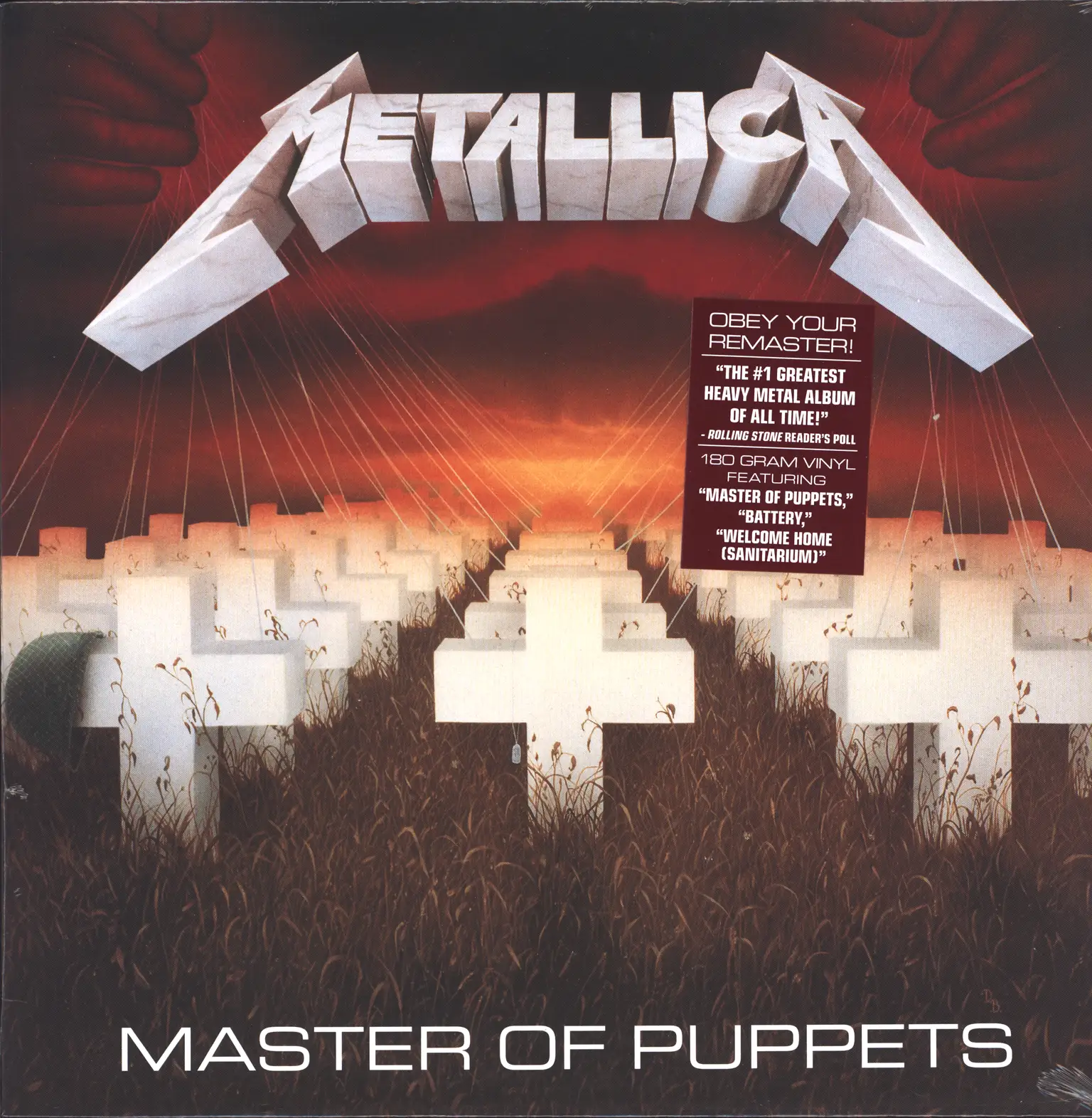 Metallica: Master Of Puppets, 1×LP (Vinyl)