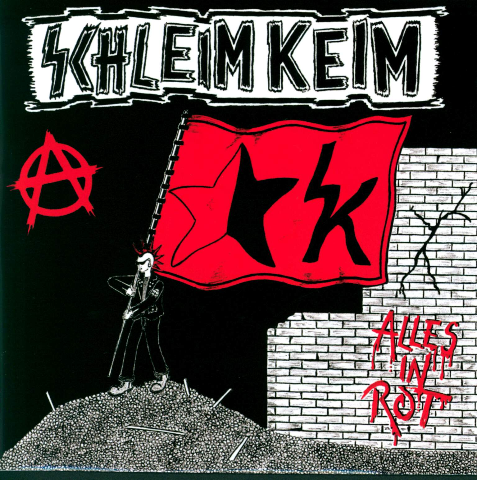 Schleim-Keim: Alles In Rot, 1×7" Single (Vinyl)
