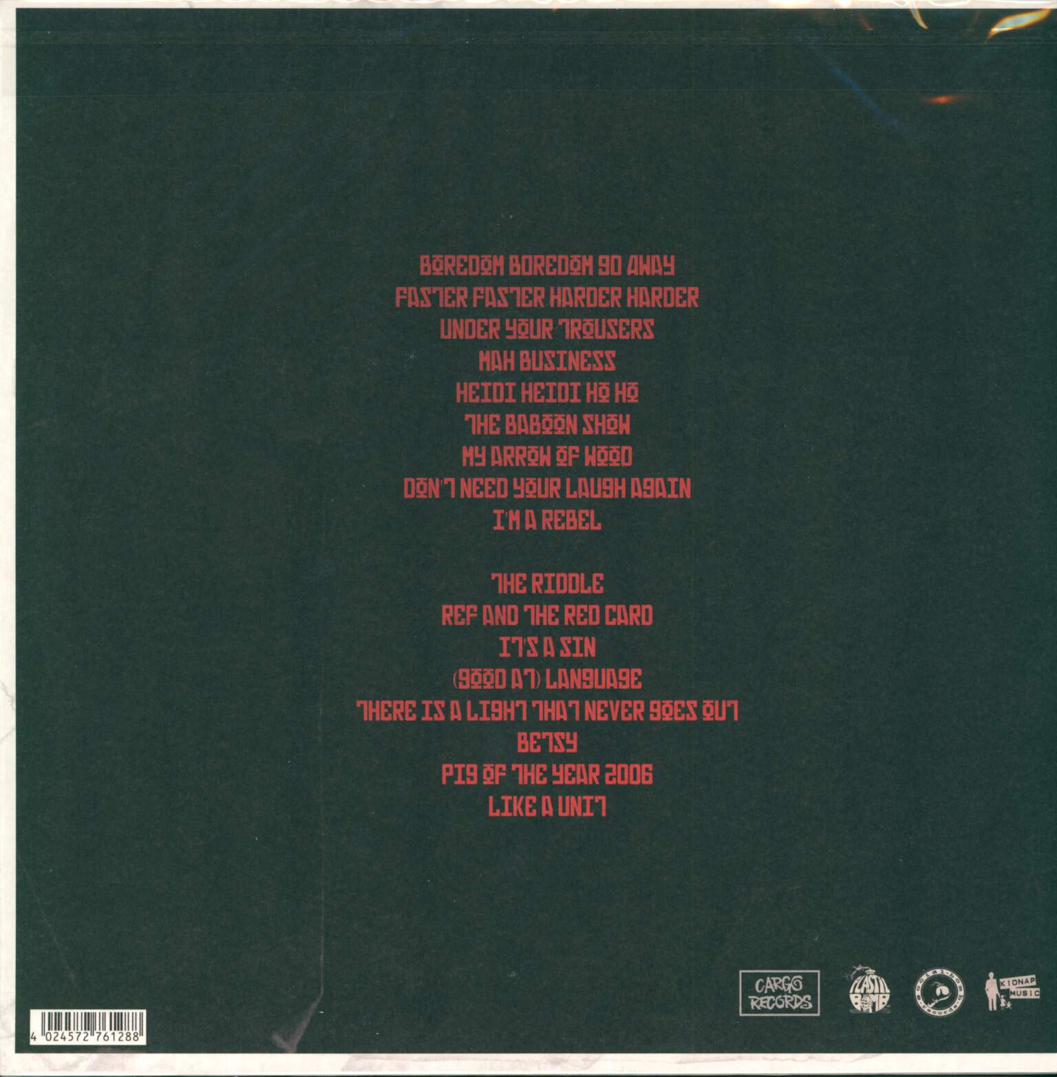 The Baboon Show: The Early Years 2005 - 2009, 1×LP (Vinyl)
