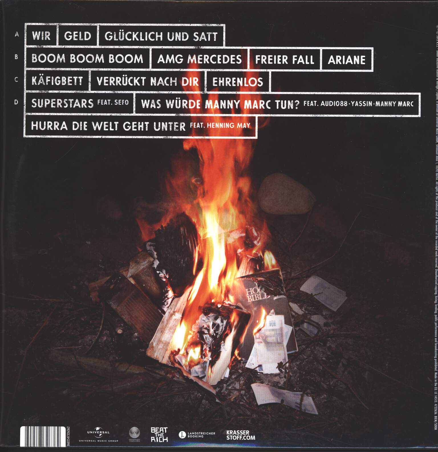 K.I.Z.: Hurra Die Welt Geht Unter, 2×LP (Vinyl)