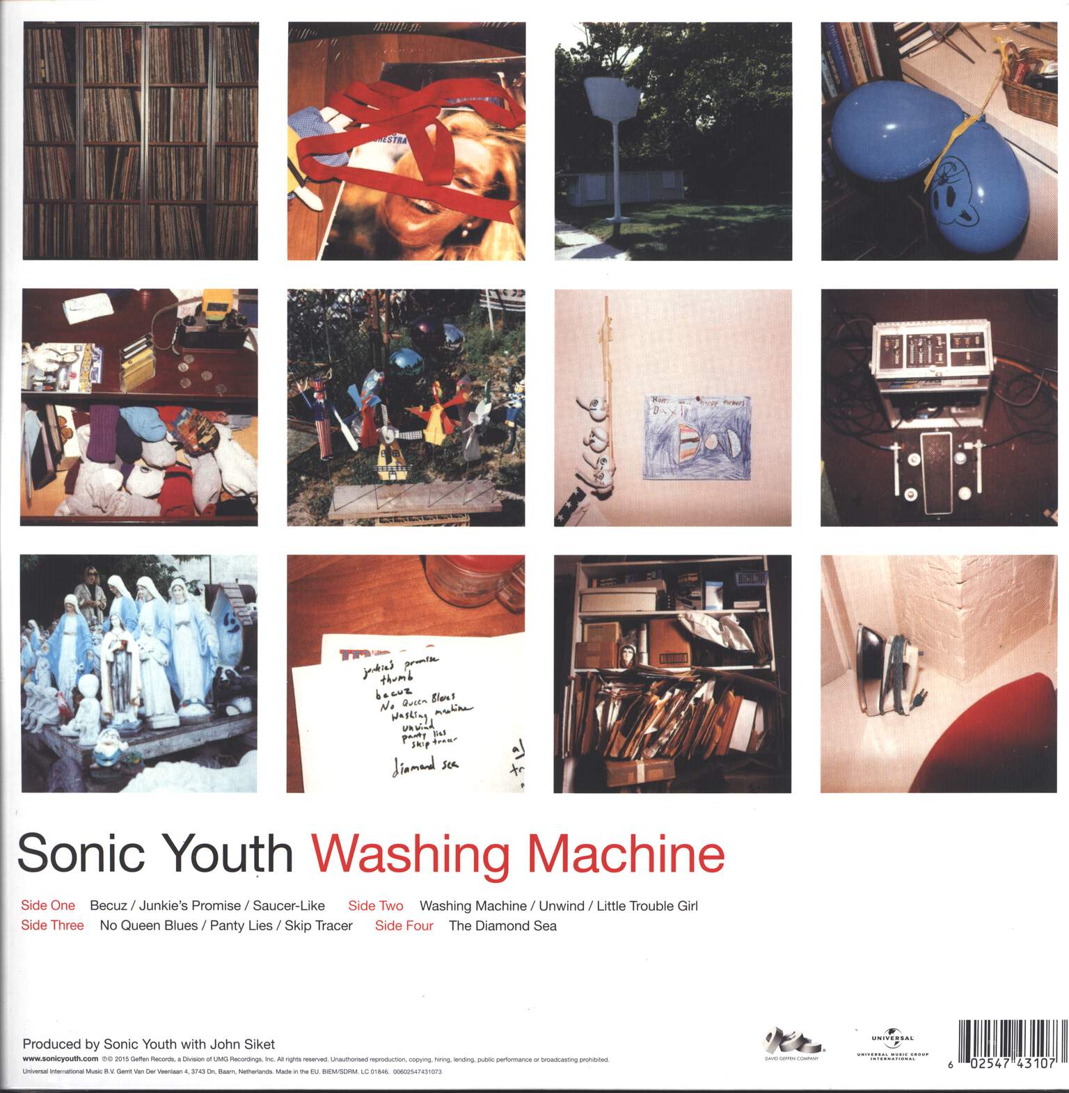 Sonic Youth: Washing Machine, 2×LP (Vinyl)